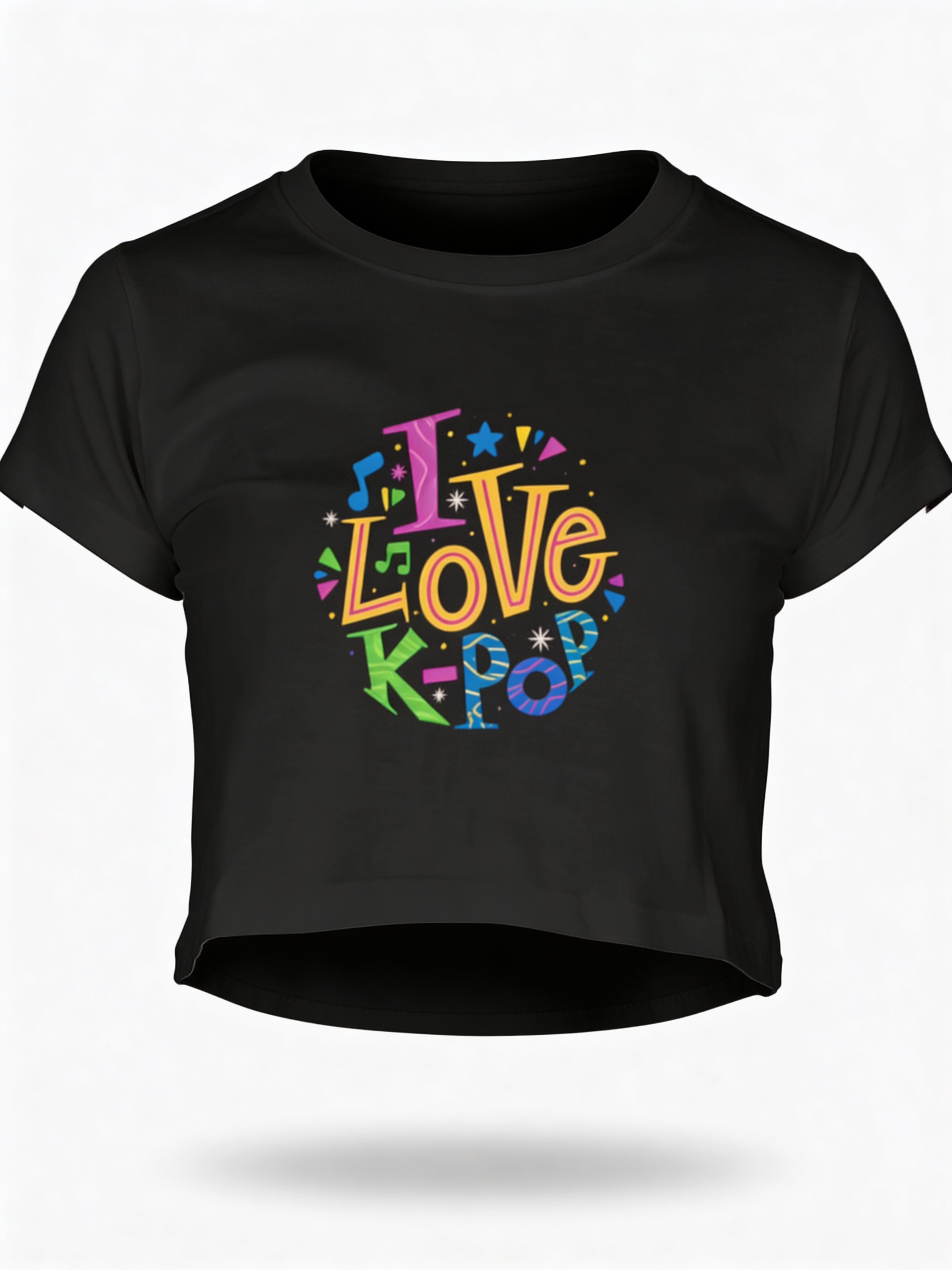 Crop Top - I Love K-POP