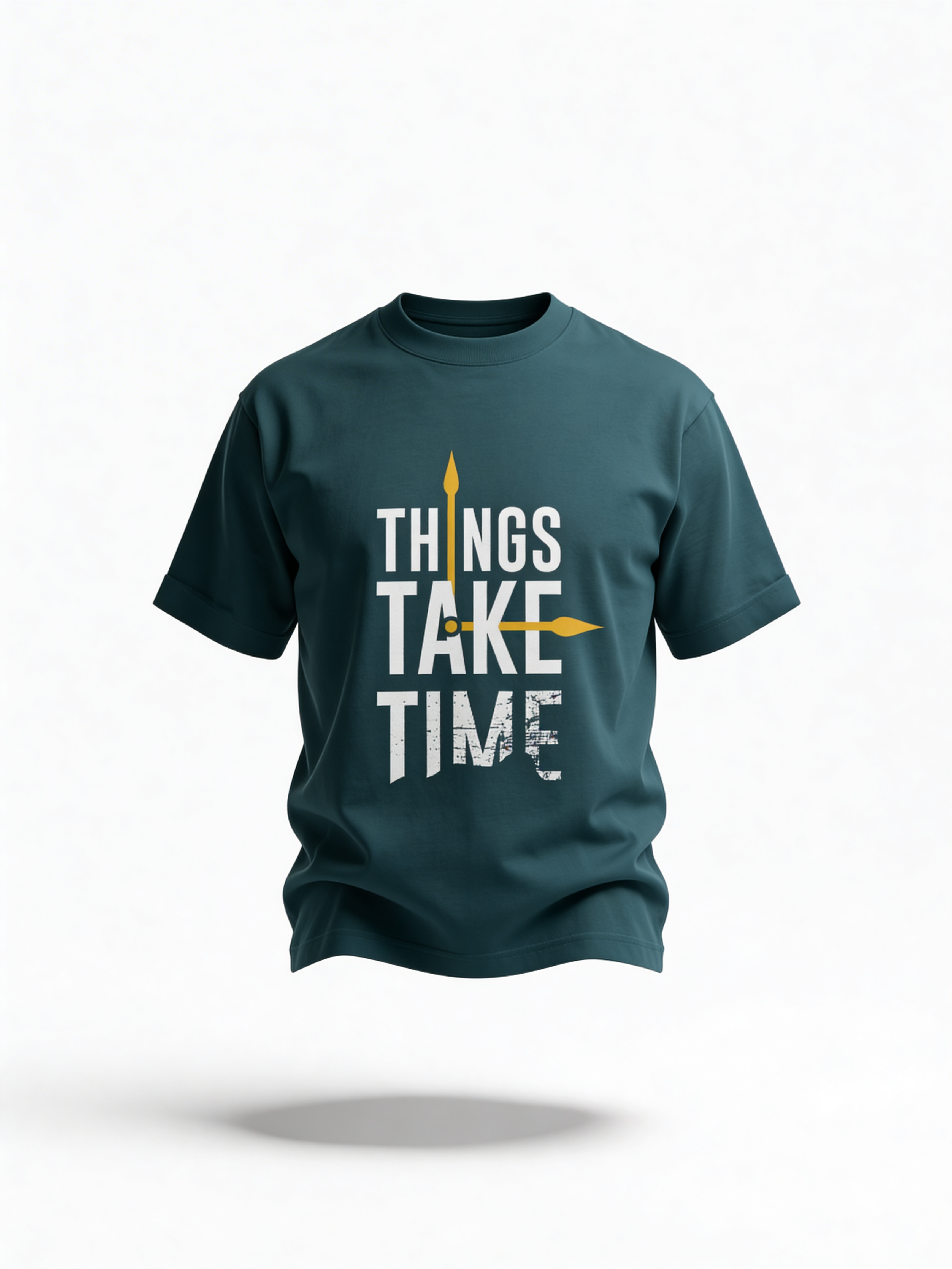 Unisex Oversized Classic T-Shirt - Things Take Time