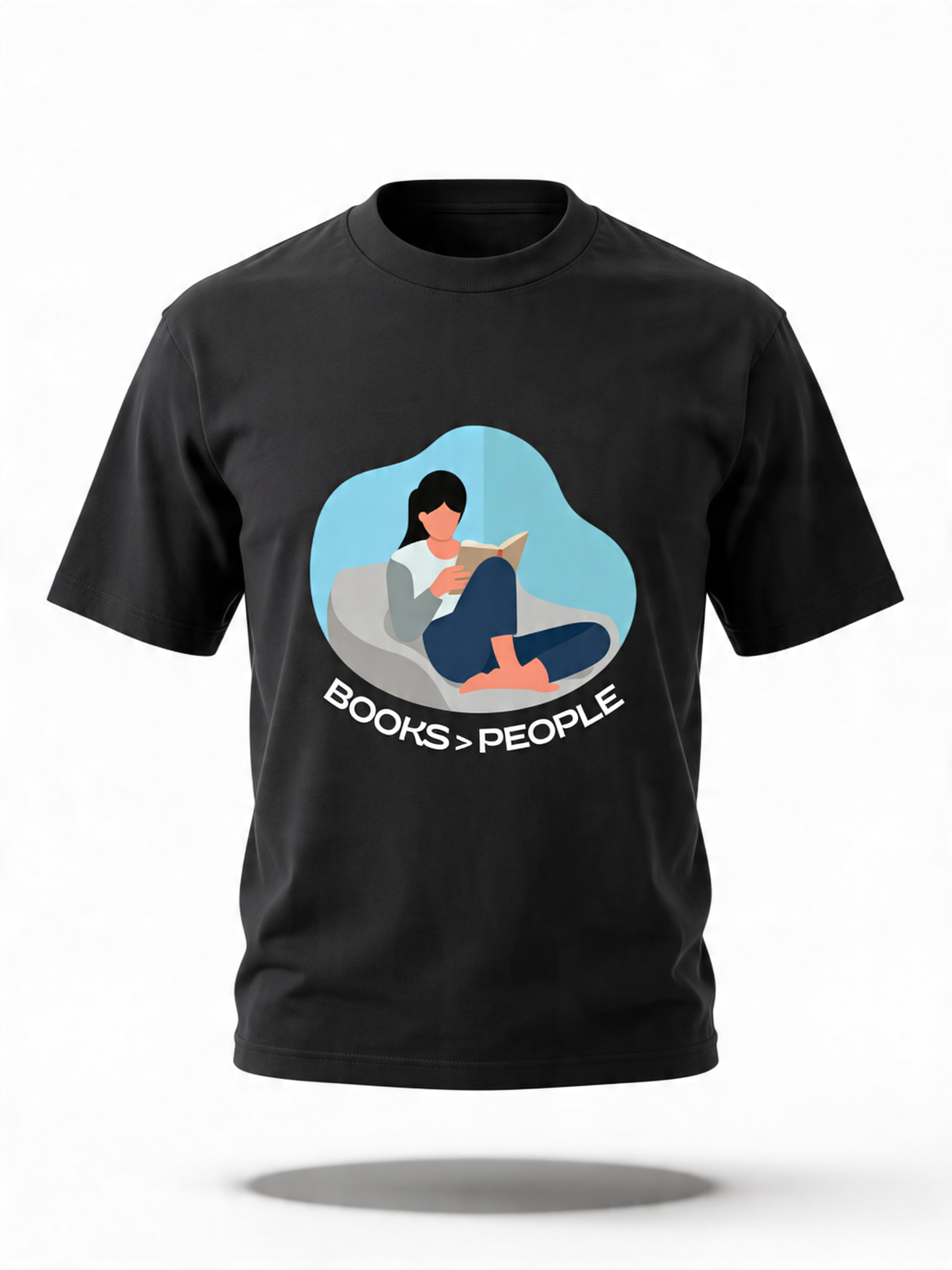 Unisex Oversized Classic T-Shirt Books>People