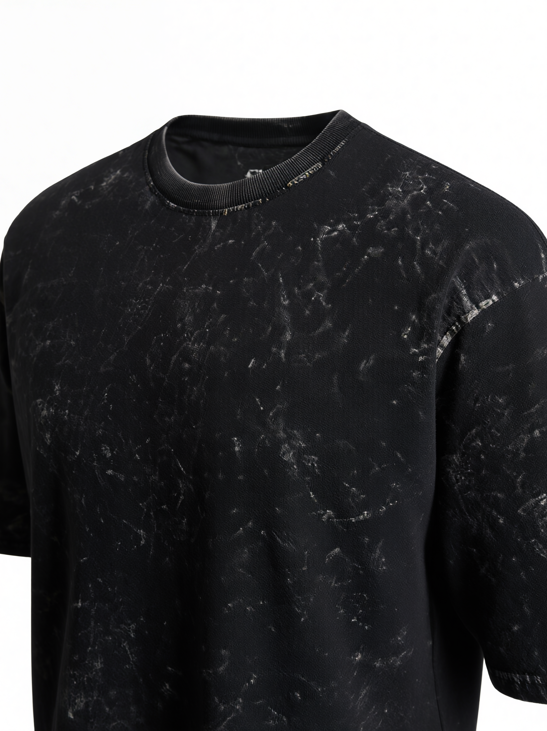 Unisex Acid Washed Oversized Tee - Blueblock