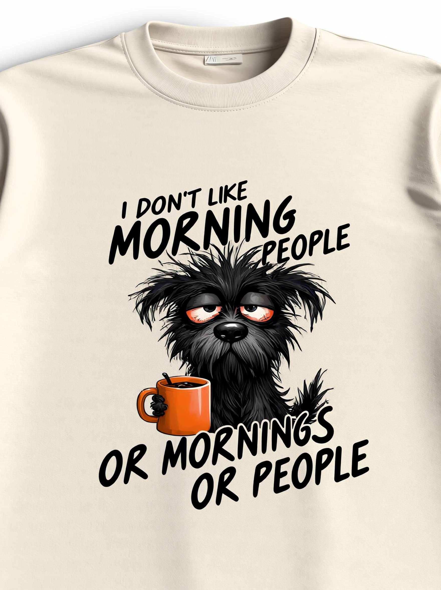Unisex Oversized Classic T-Shirt - Morning People