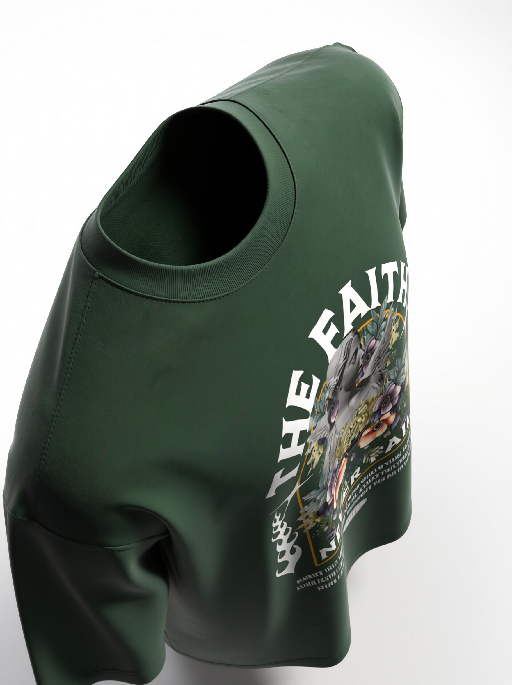 Unisex Oversized Classic T-Shirt- The Faith Never Fail