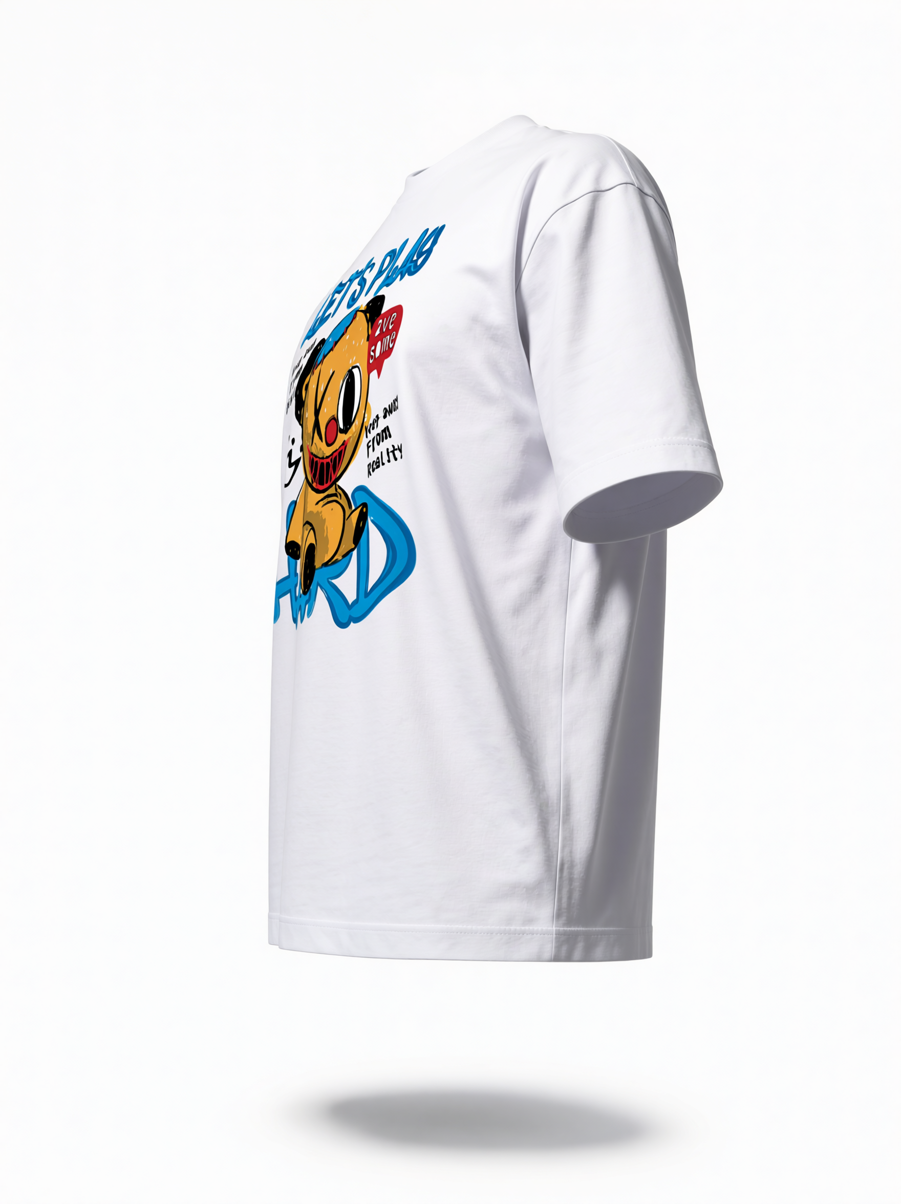 Unisex Oversized Classic T-Shirt - Let's Play Hard