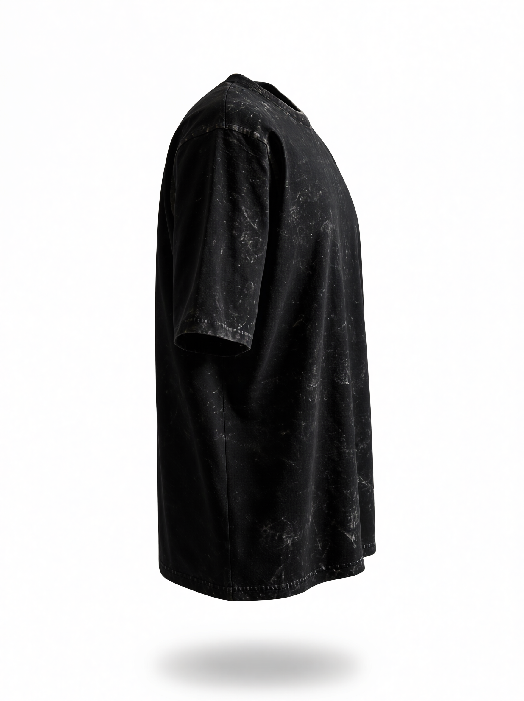 Unisex Acid Washed Oversized Tee - Blueblock