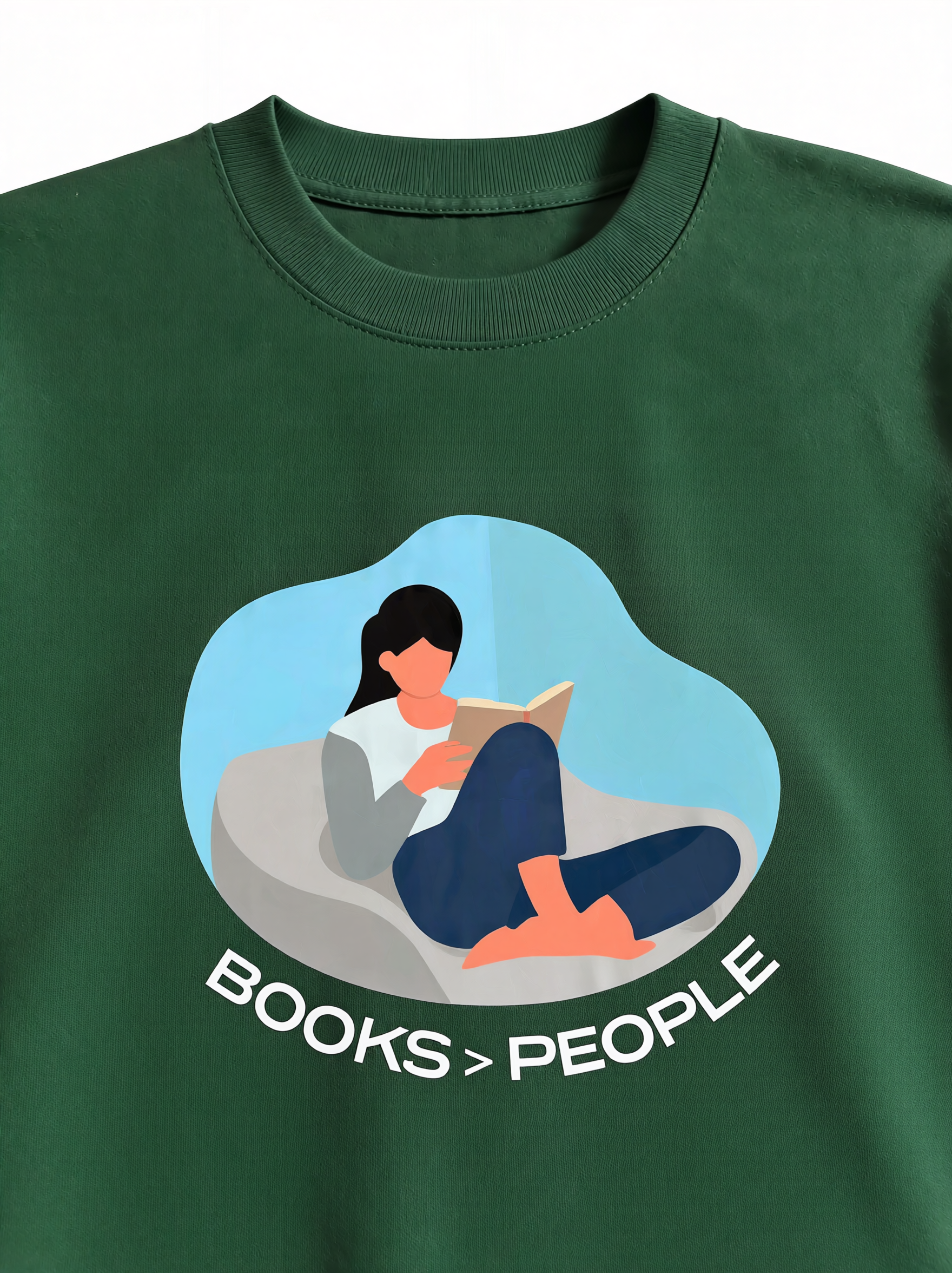 Unisex Oversized Classic T-Shirt Books>People