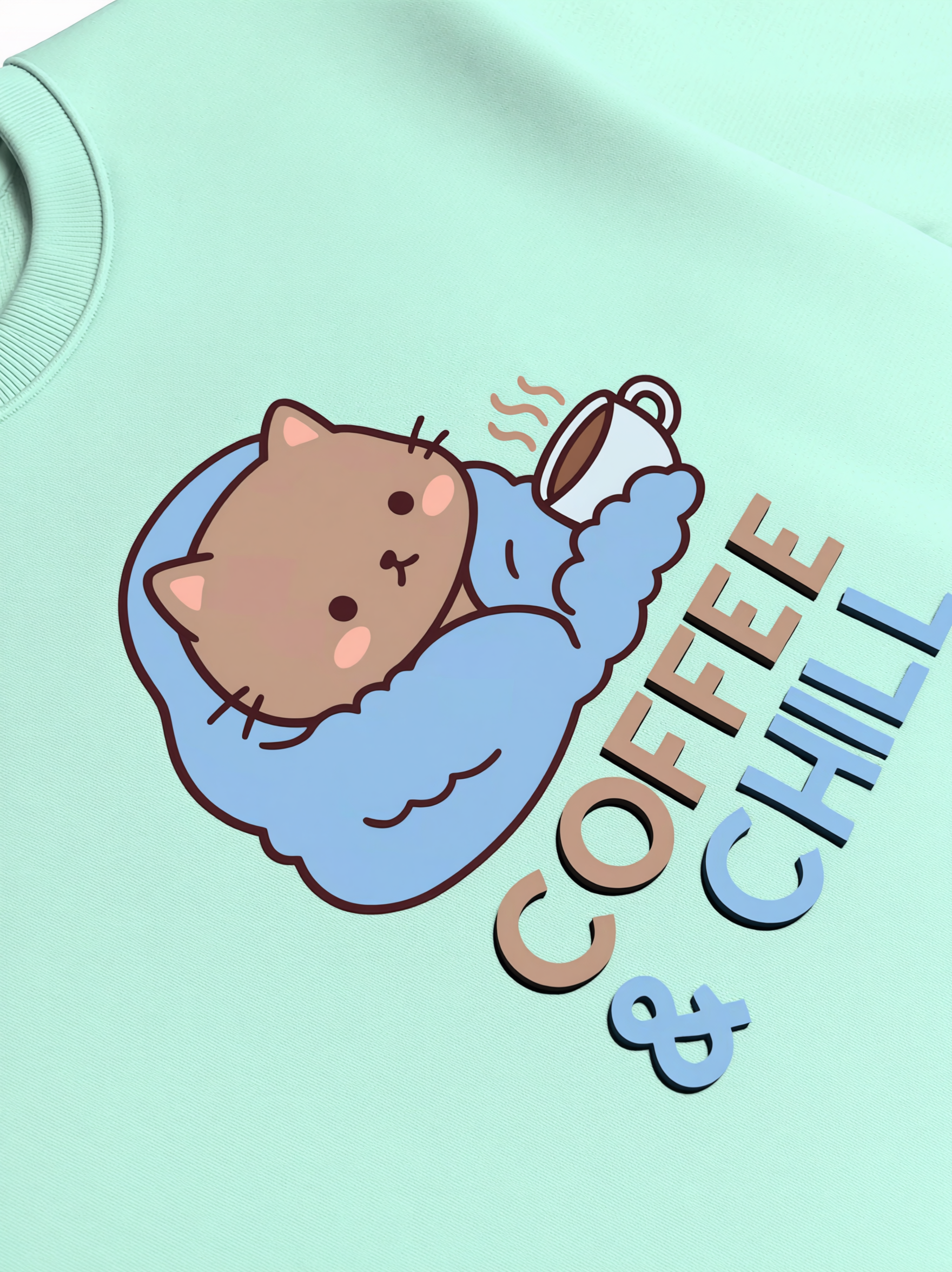 Unisex Sweatshirt - Coffee & Chill