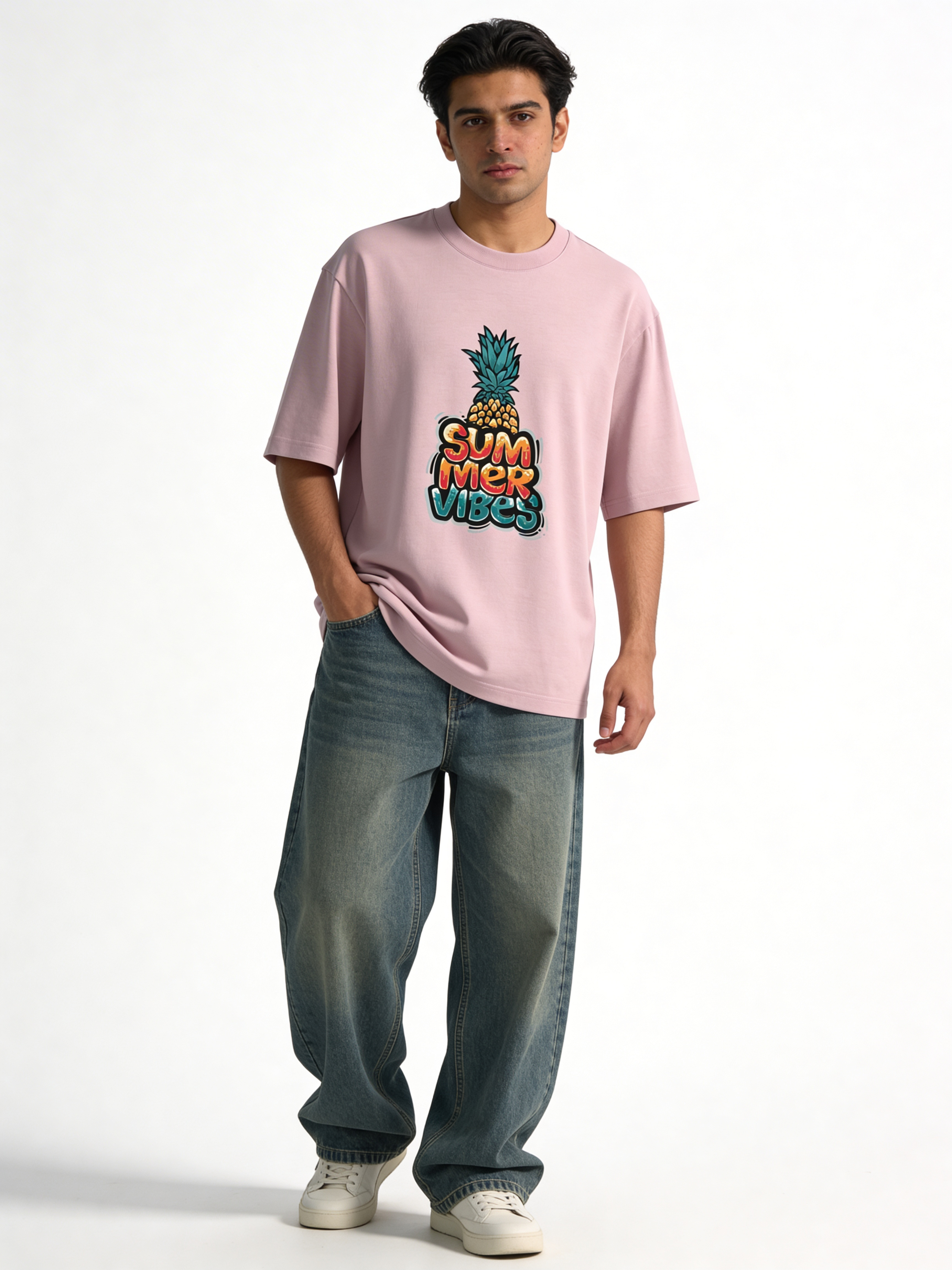 Unisex Oversized Classic T-Shirt - Summer Vibes