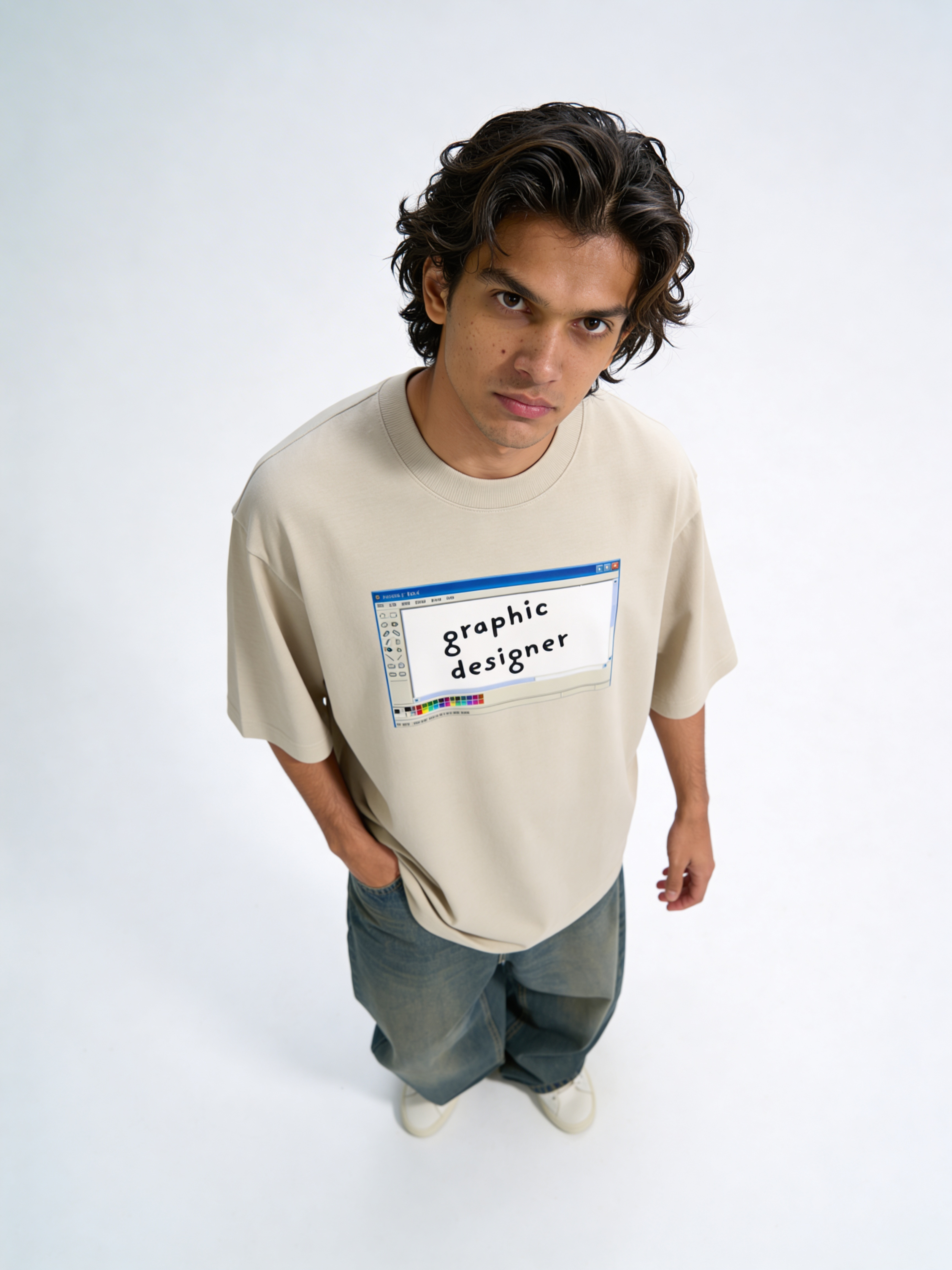 Unisex Oversized Classic T-Shirt - Graphics Designer