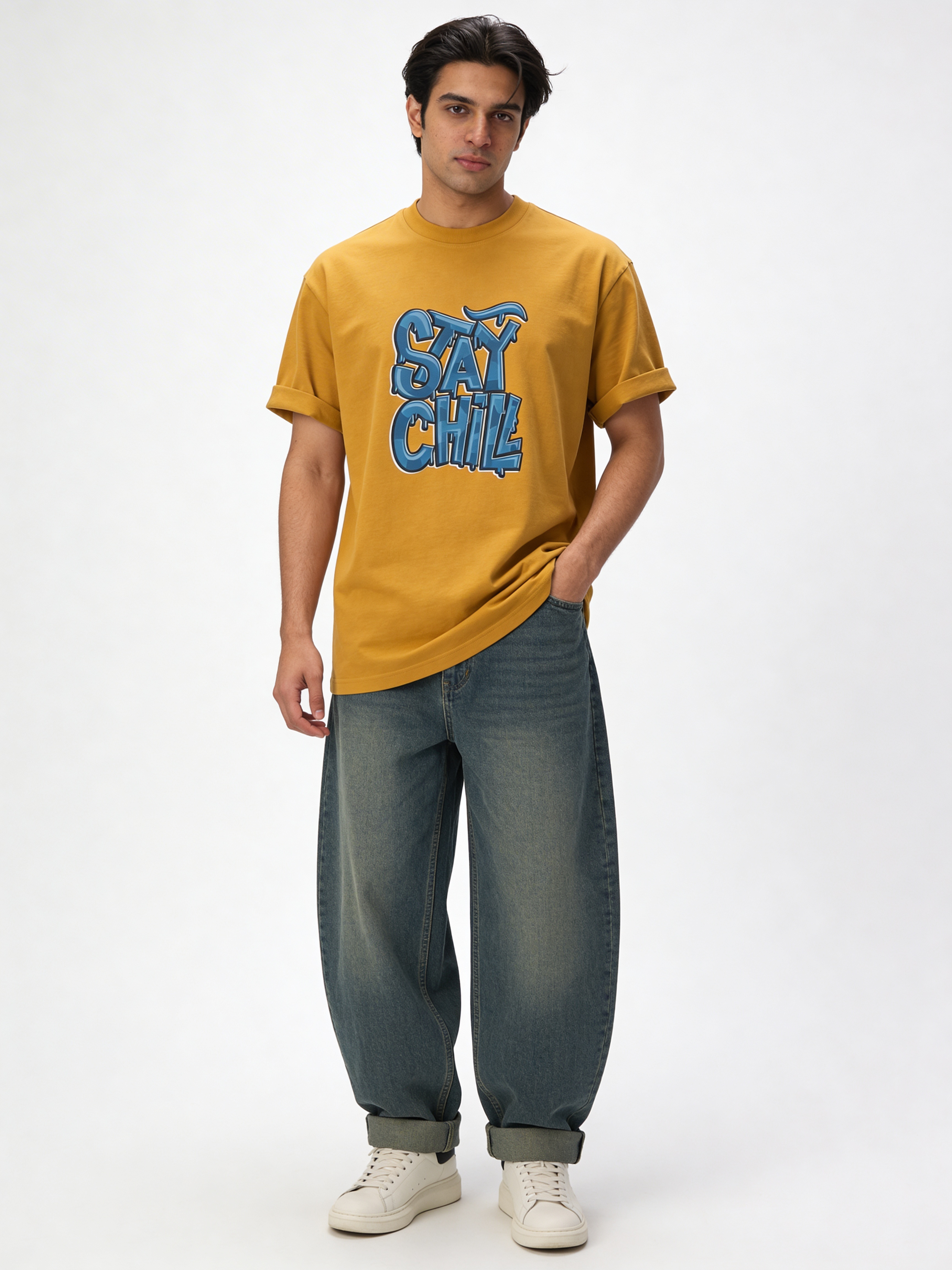 Unisex Oversized Classic T-Shirt - Stay Chill