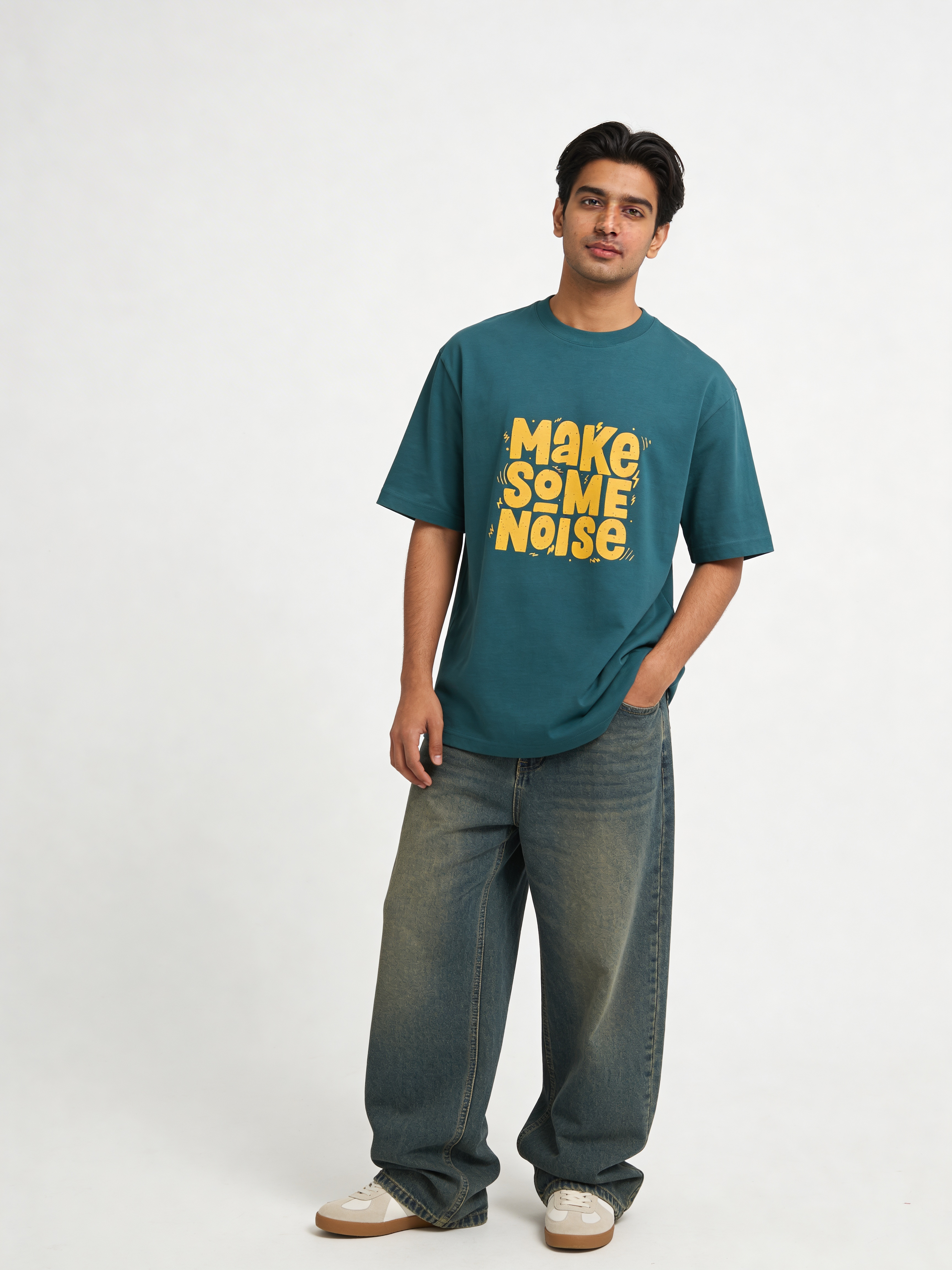 Unisex Oversized Classic T-Shirt - Make Some Noise