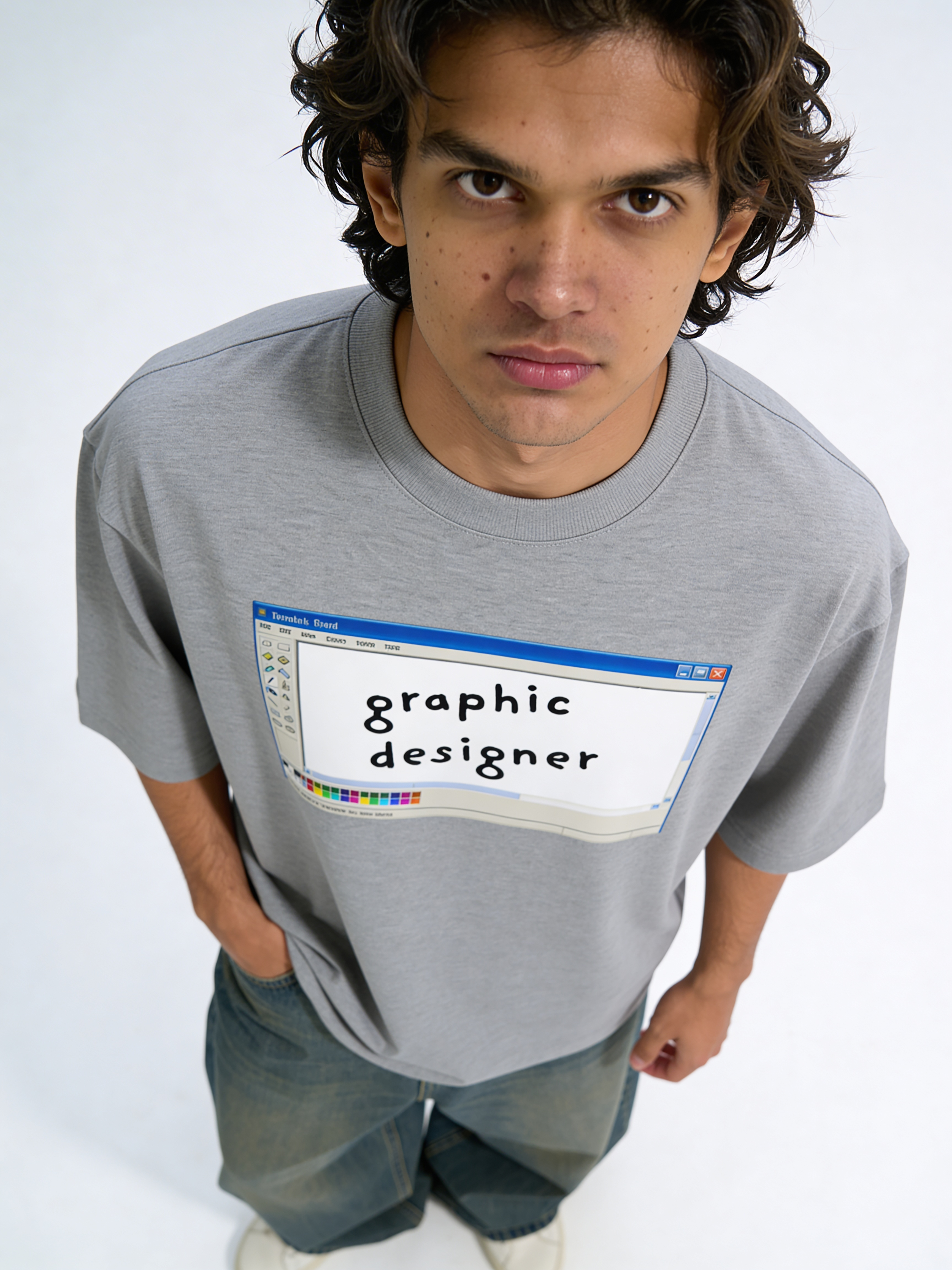 Unisex Oversized Classic T-Shirt - Graphics Designer