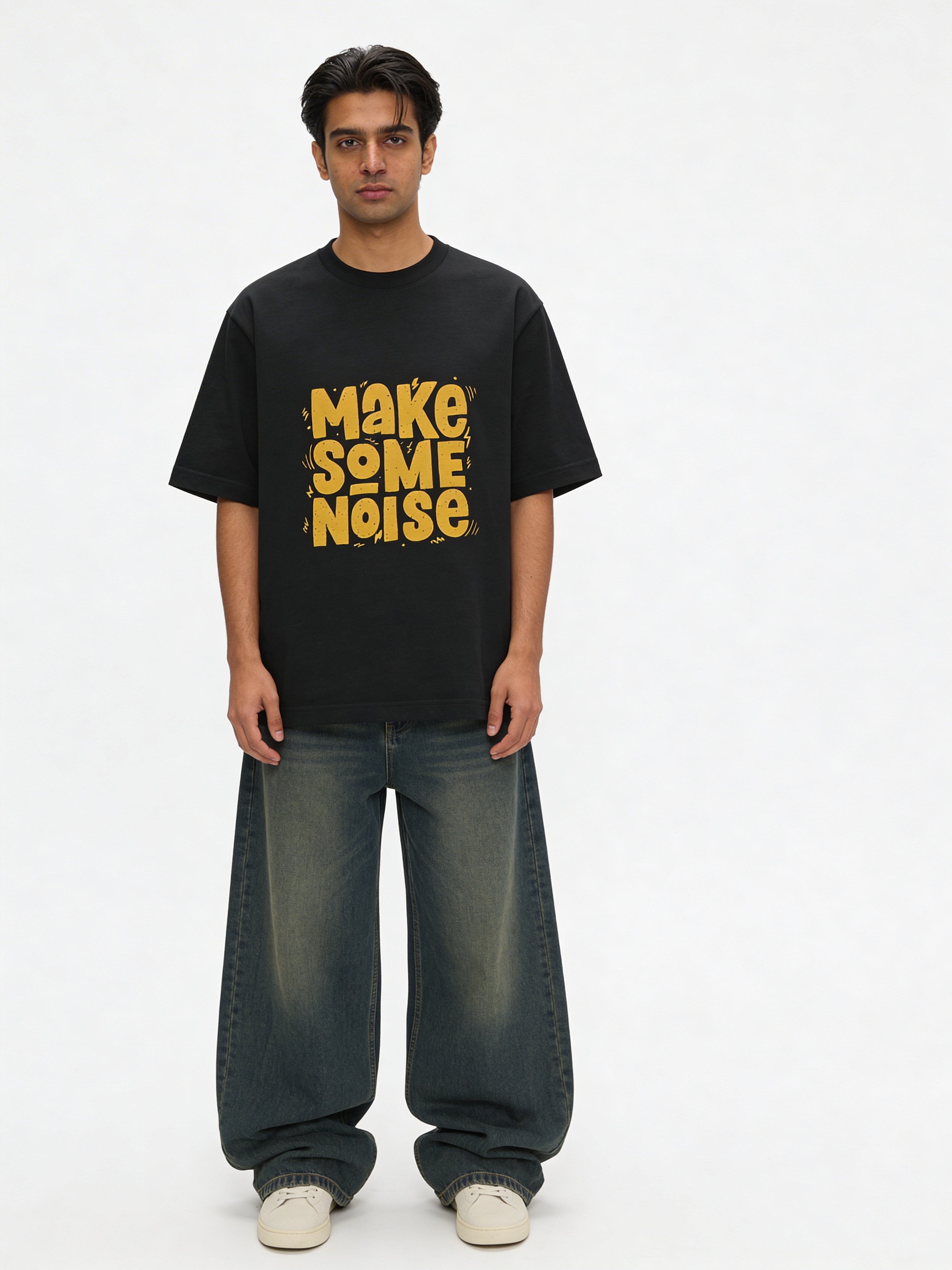 Unisex Oversized Classic T-Shirt - Make Some Noise
