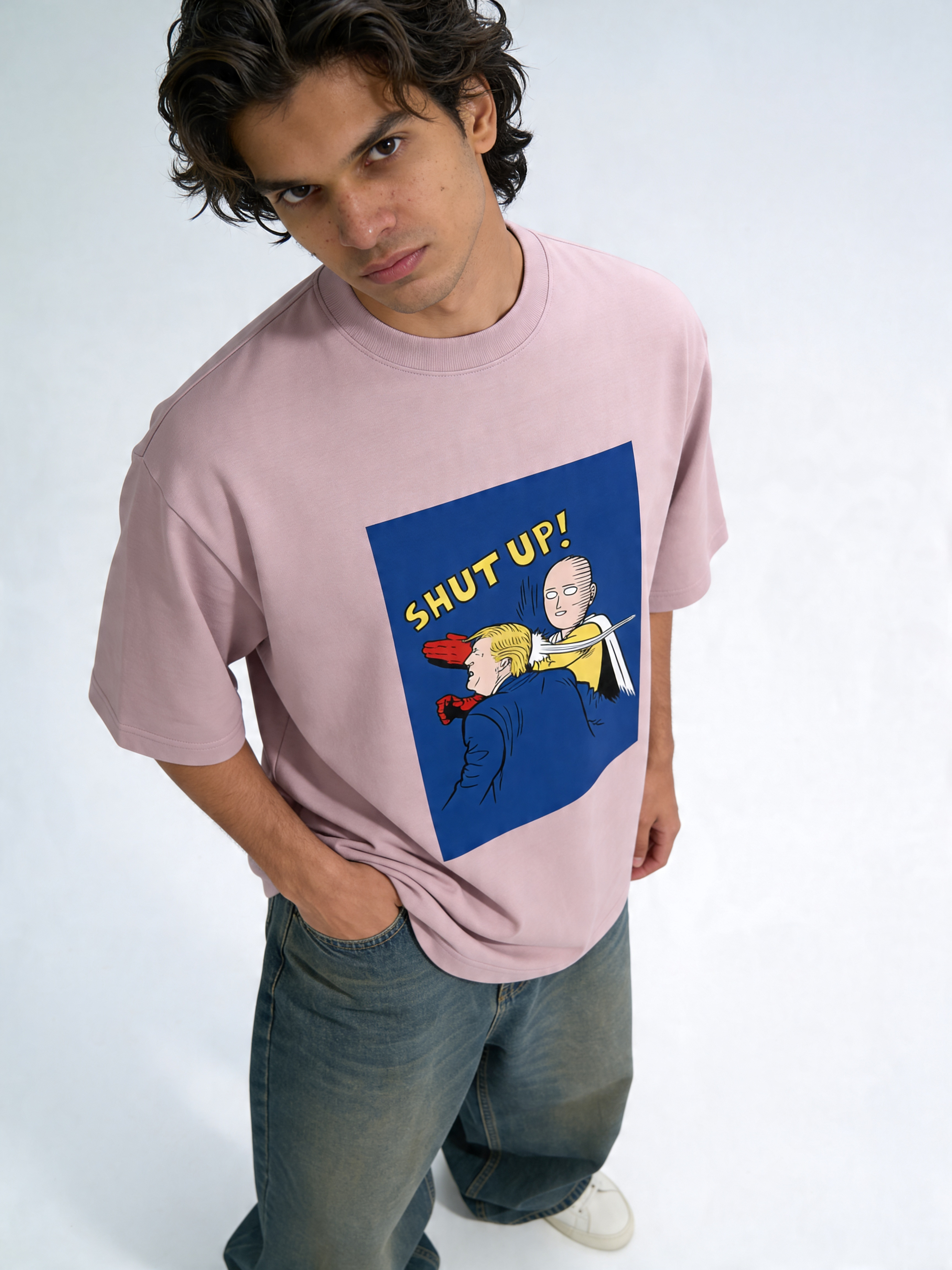 Unisex Oversized Classic T-Shirt - Sh*t Up !
