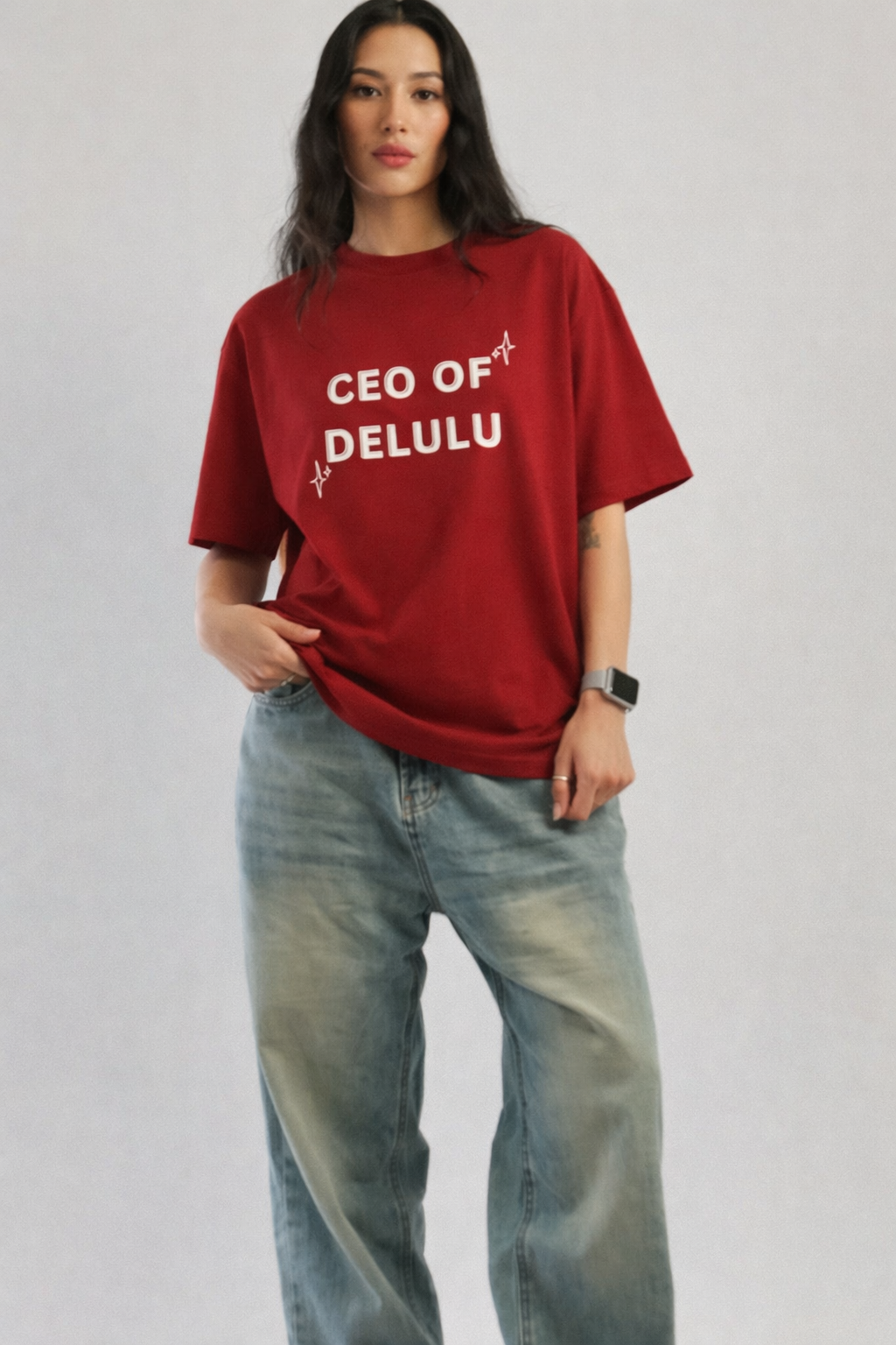 Unisex Oversized Classic T-Shirt - CEO OF DELULU