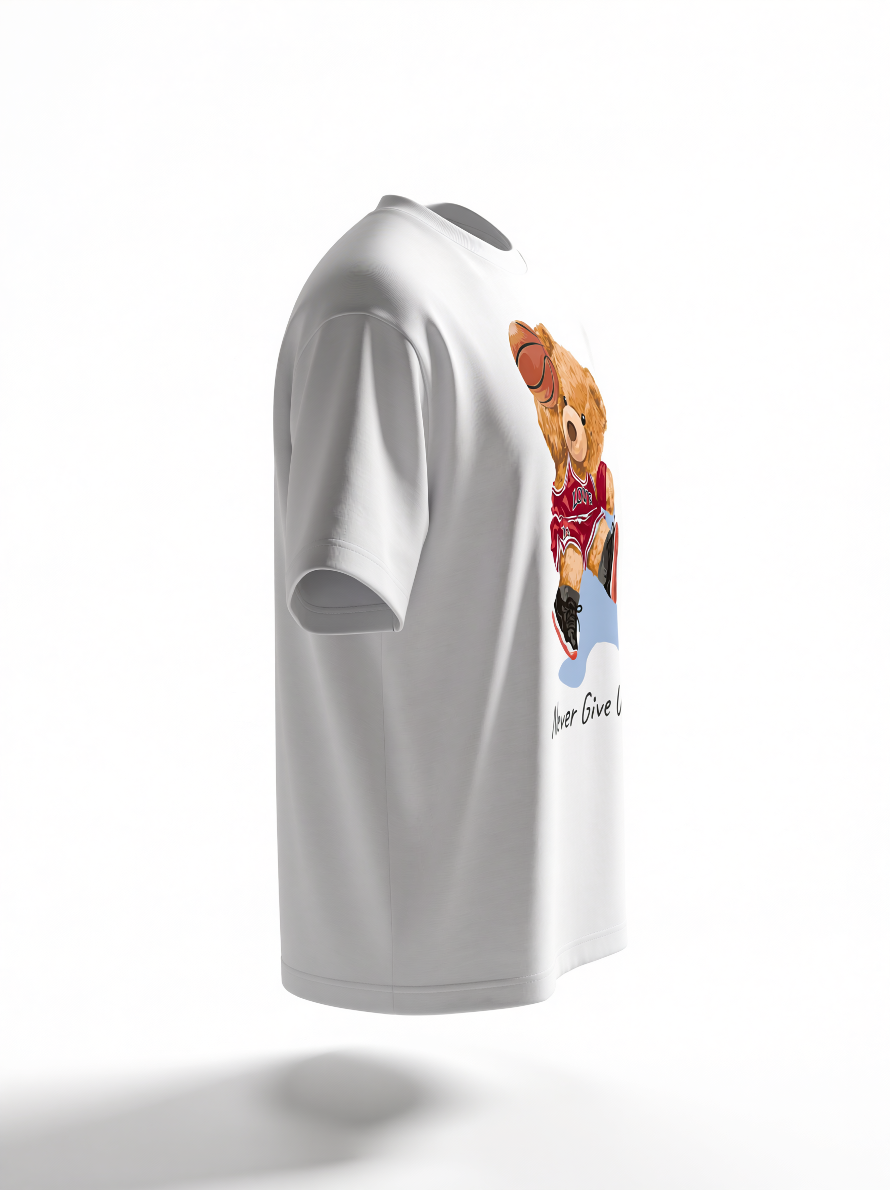 Unisex Oversized Classic T-Shirt - Never Give Up