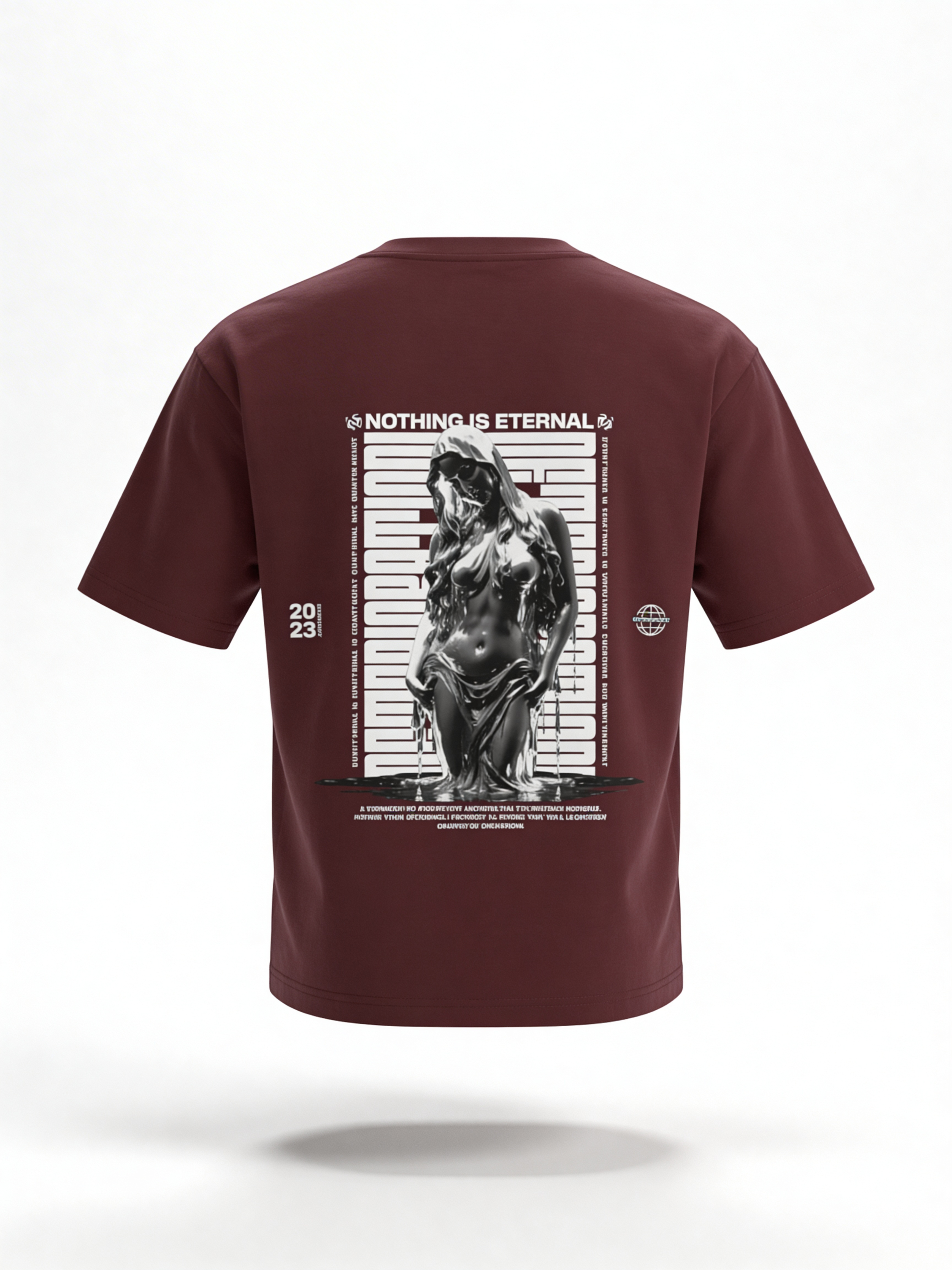 Unisex Oversized Classic T-Shirt - Nothing Is Eternal