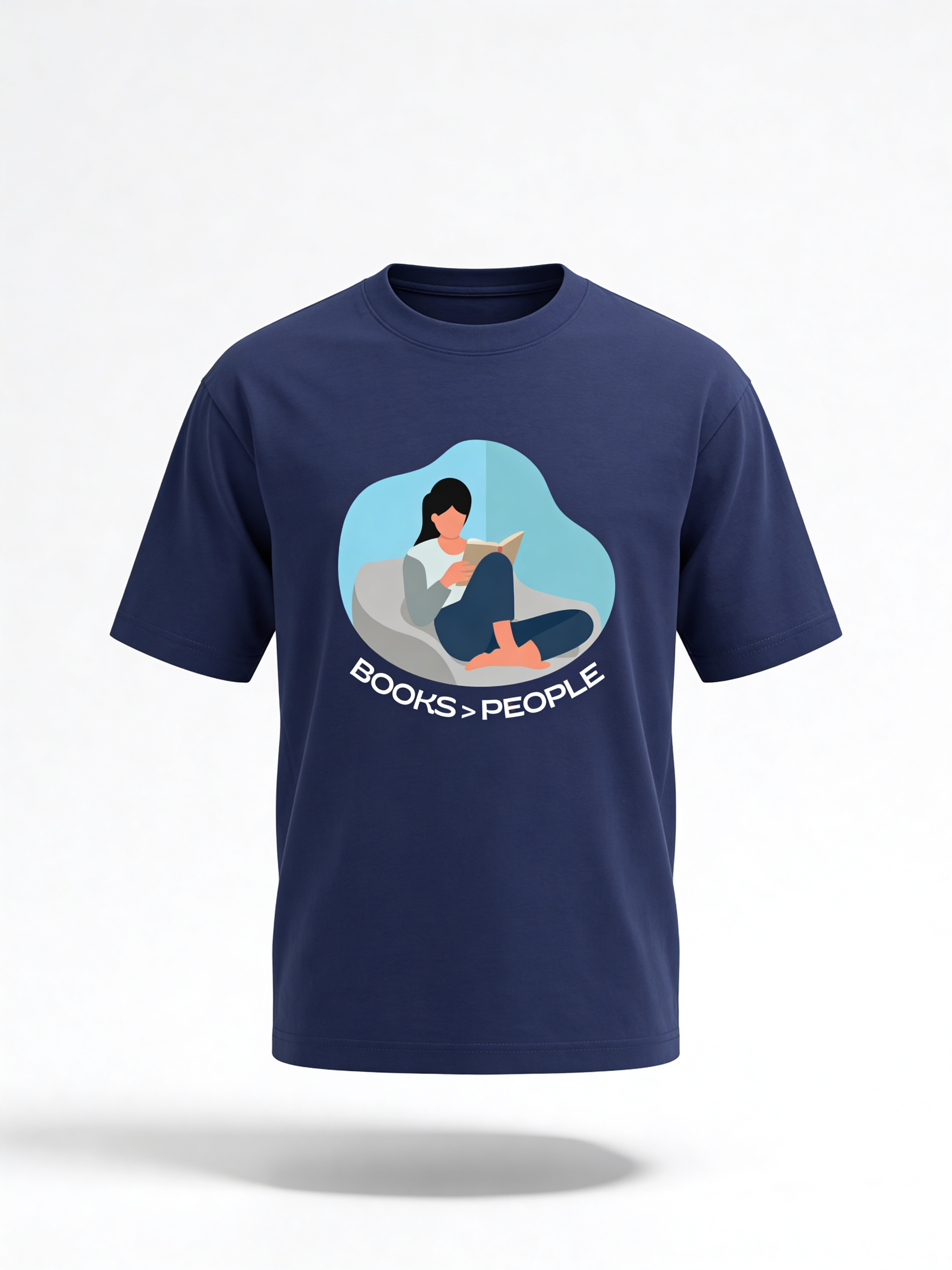 Unisex Oversized Classic T-Shirt Books>People