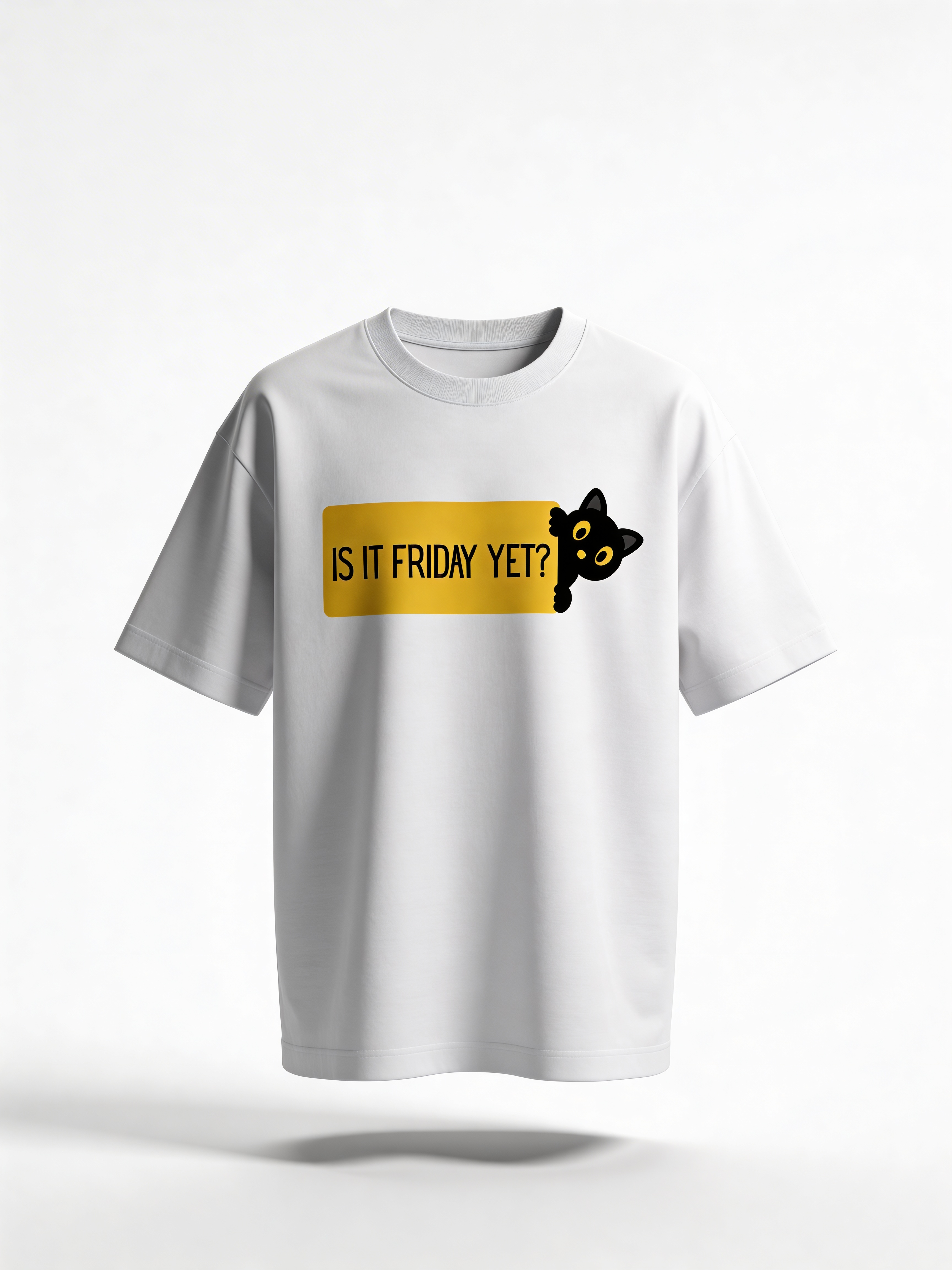 Unisex Oversized Classic T-Shirt - Is It Friday Yet?