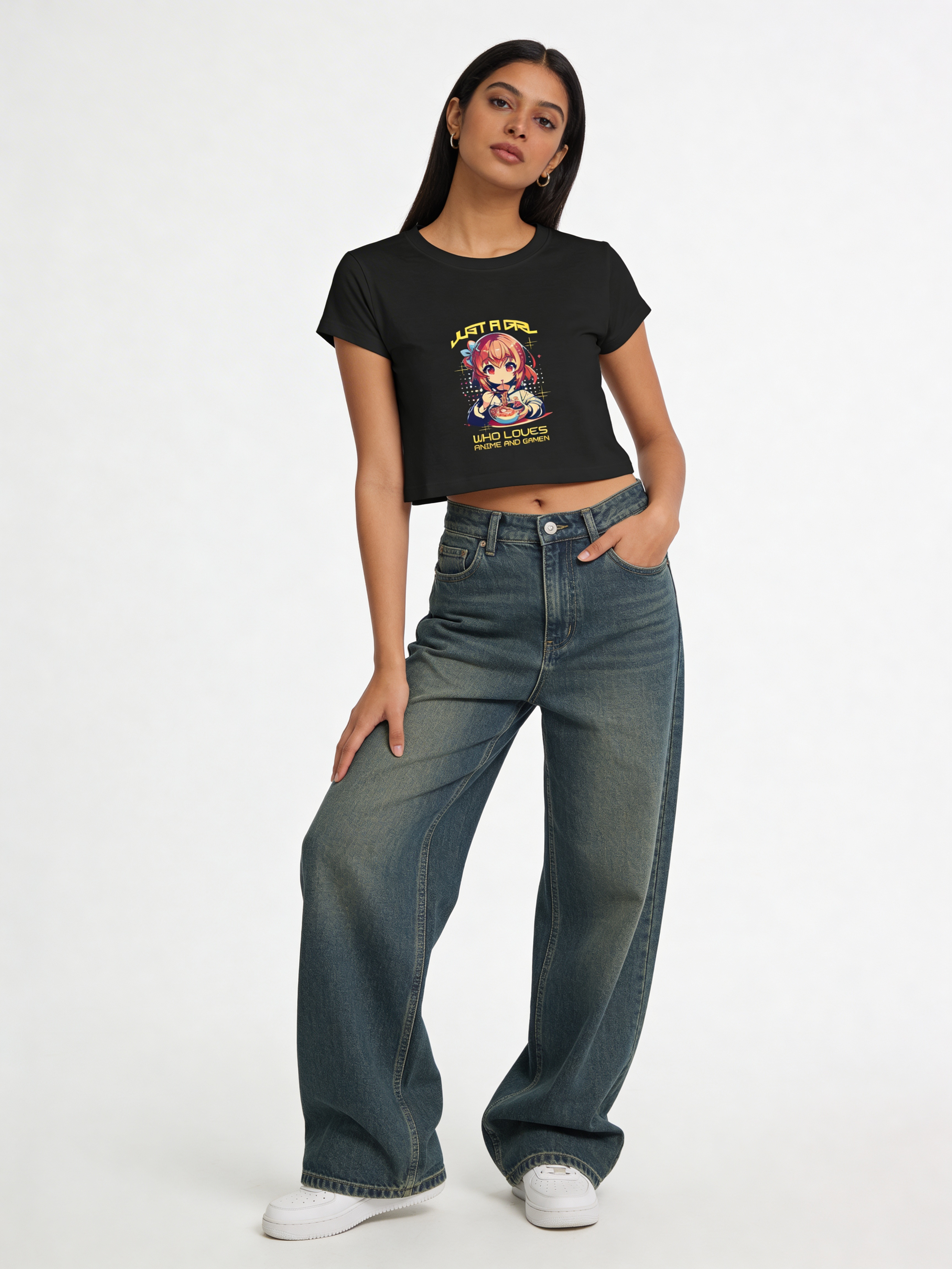 Crop Top - What a Girl