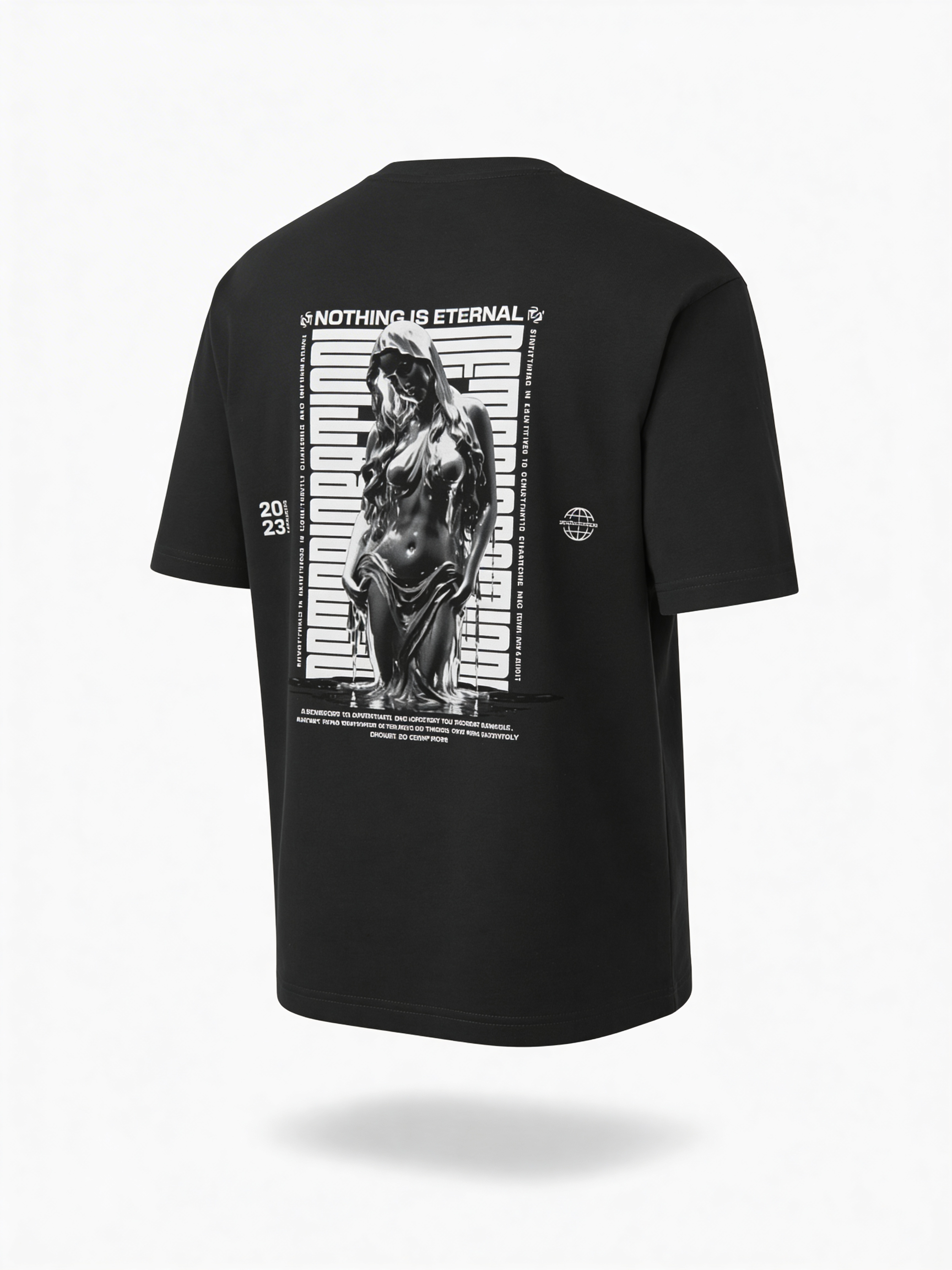 Unisex Oversized Classic T-Shirt - Nothing Is Eternal