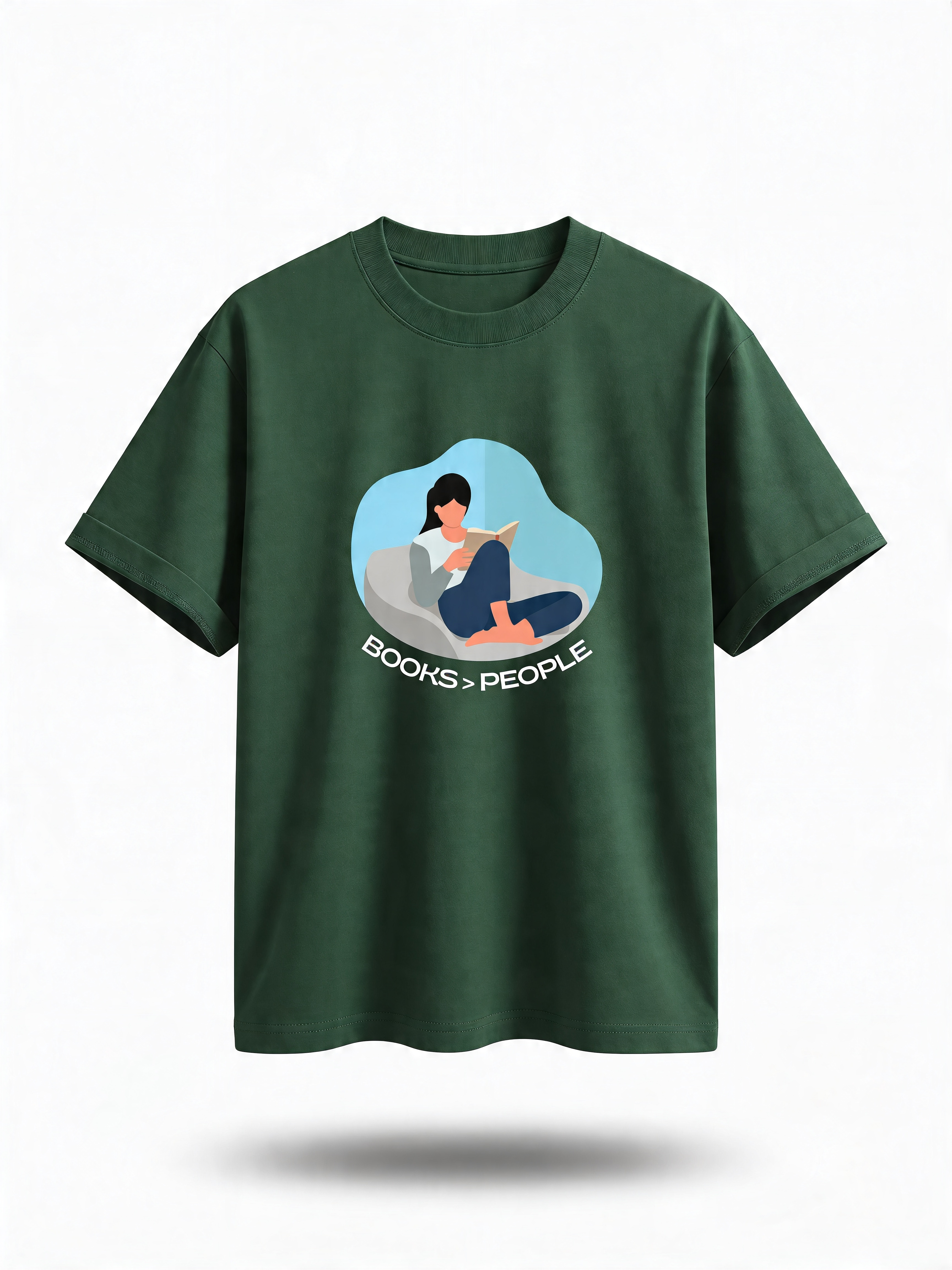 Unisex Oversized Classic T-Shirt Books>People