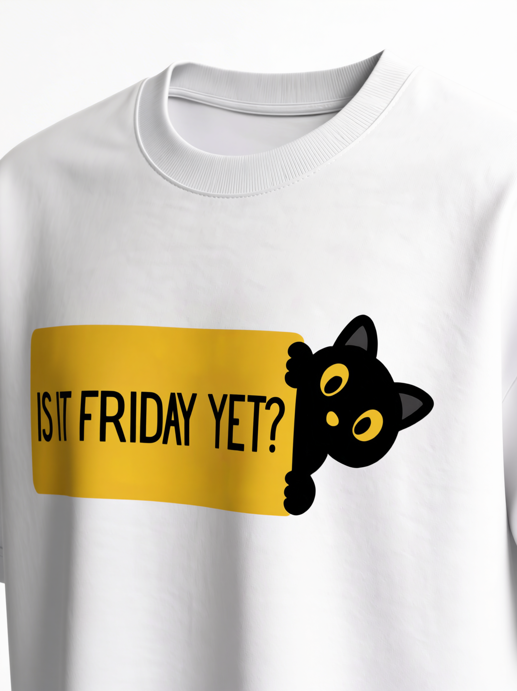 Unisex Oversized Classic T-Shirt - Is It Friday Yet?