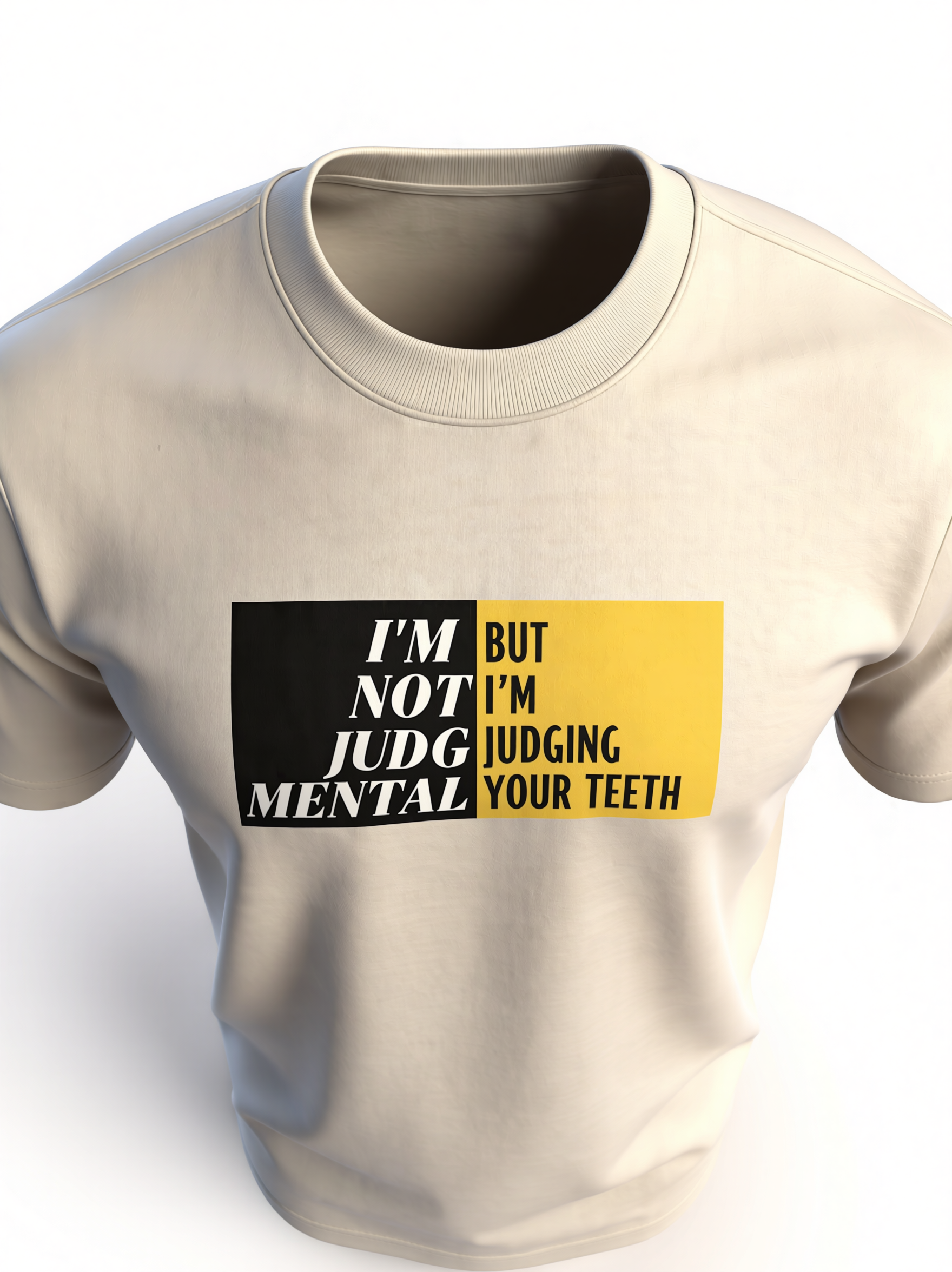 Unisex Oversized Classic T-Shirt - Judgemental Dentist