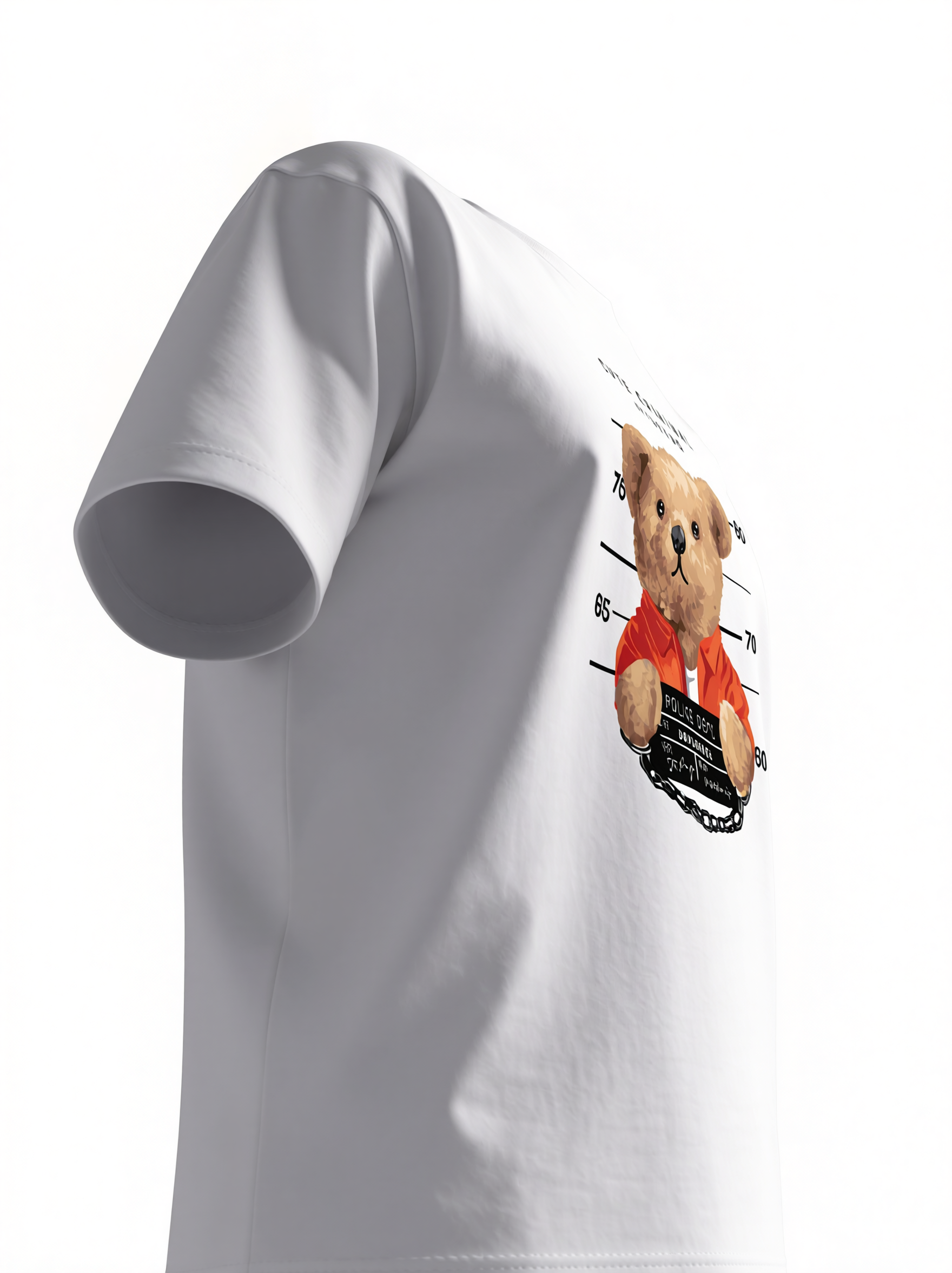 Unisex Oversized Classic T-Shirt - Cute Criminal Arrested