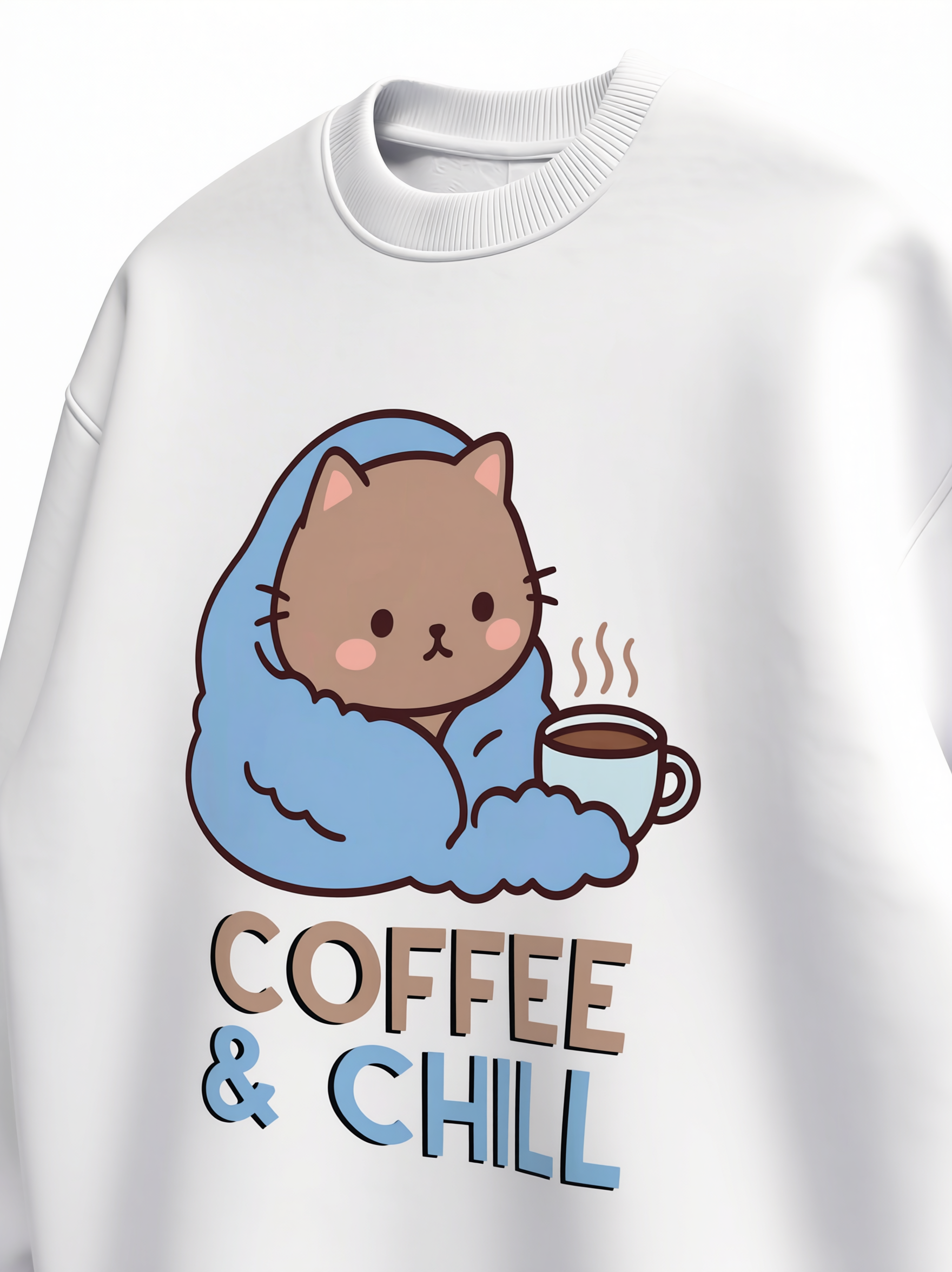 Unisex Sweatshirt - Coffee & Chill