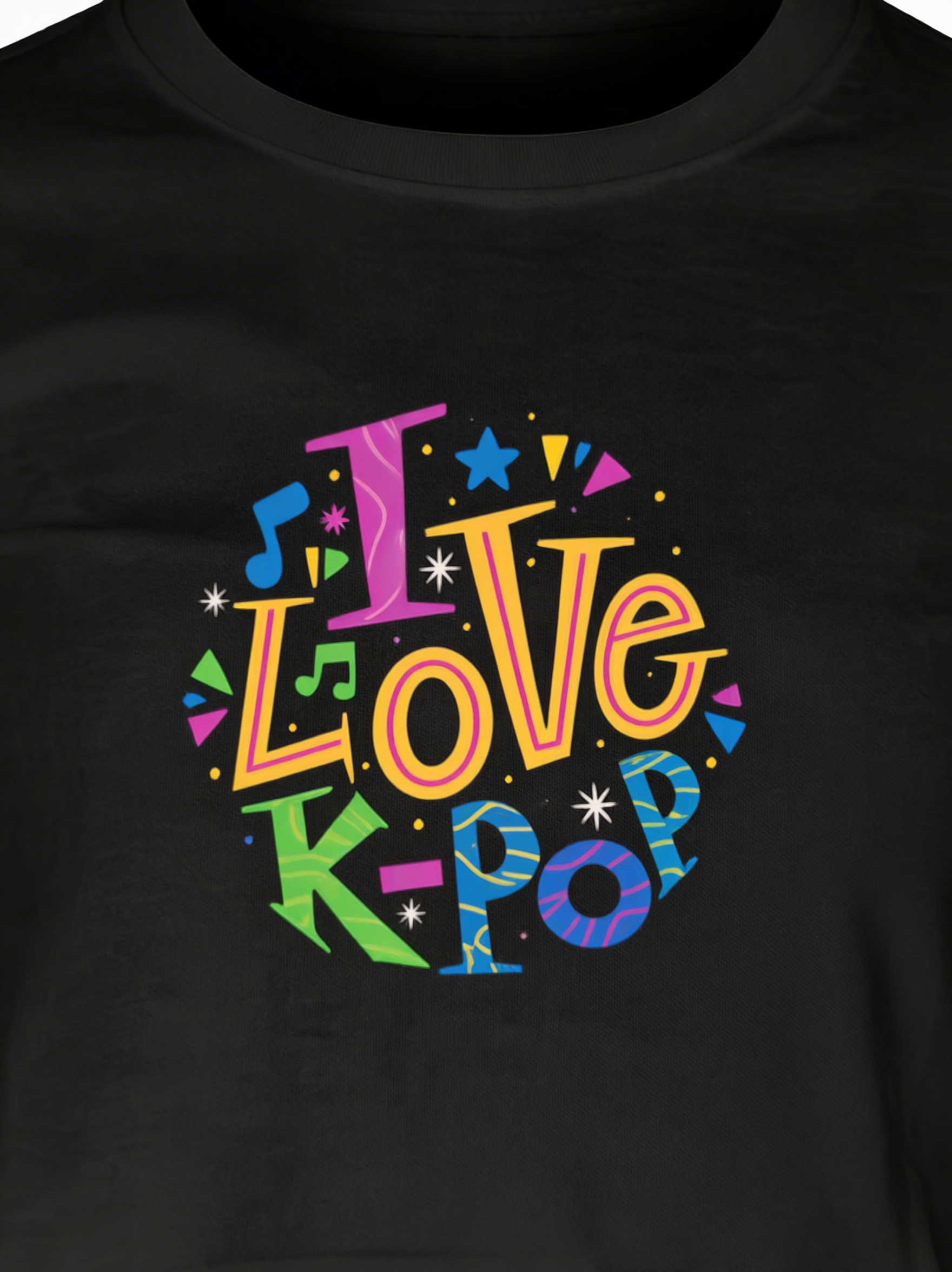 Crop Top - I Love K-POP