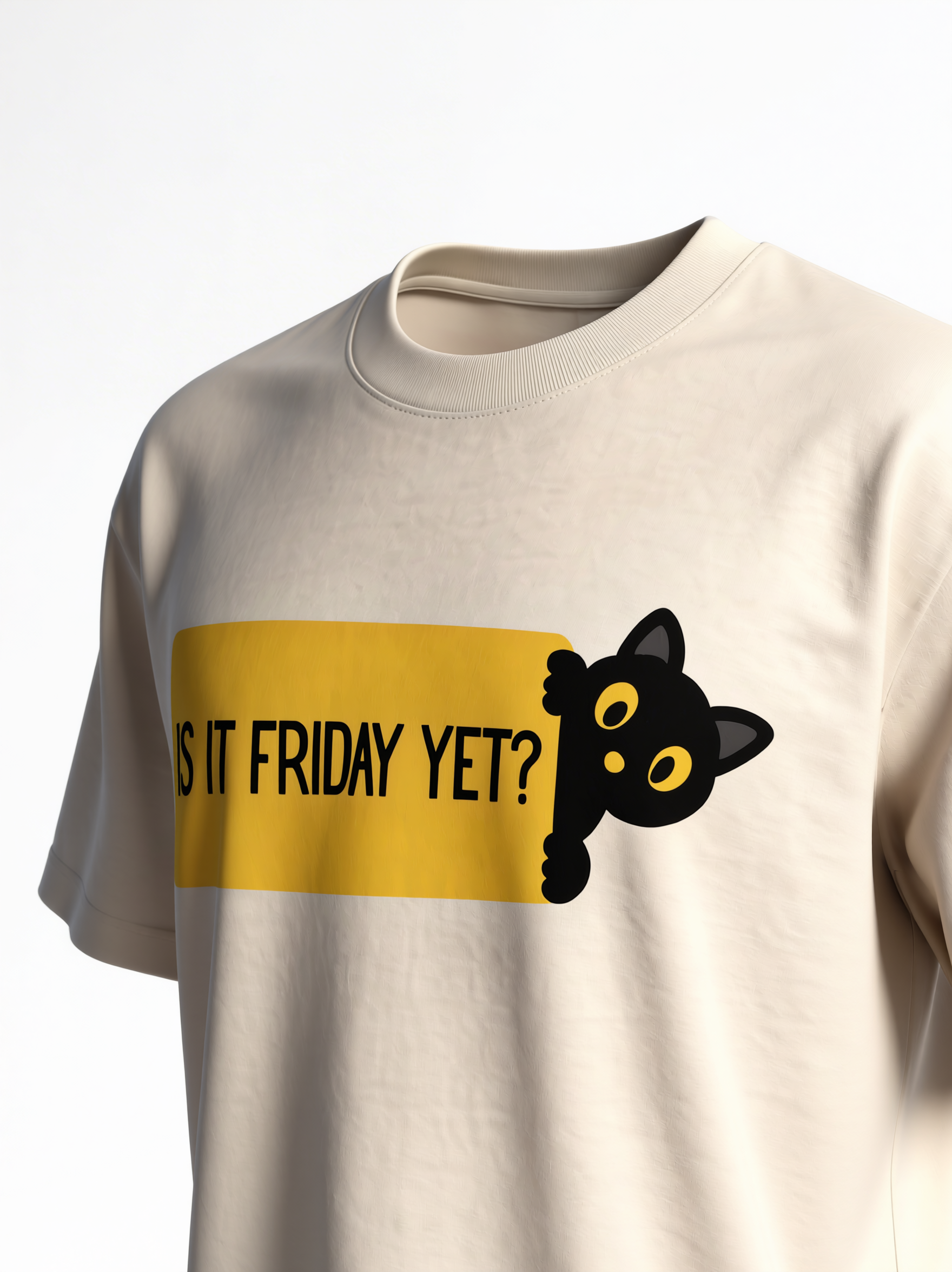 Unisex Oversized Classic T-Shirt - Is It Friday Yet?