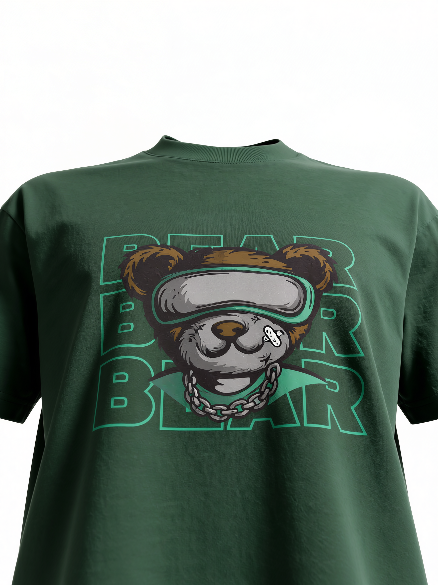 Unisex Oversized Classic T-Shir - Bear