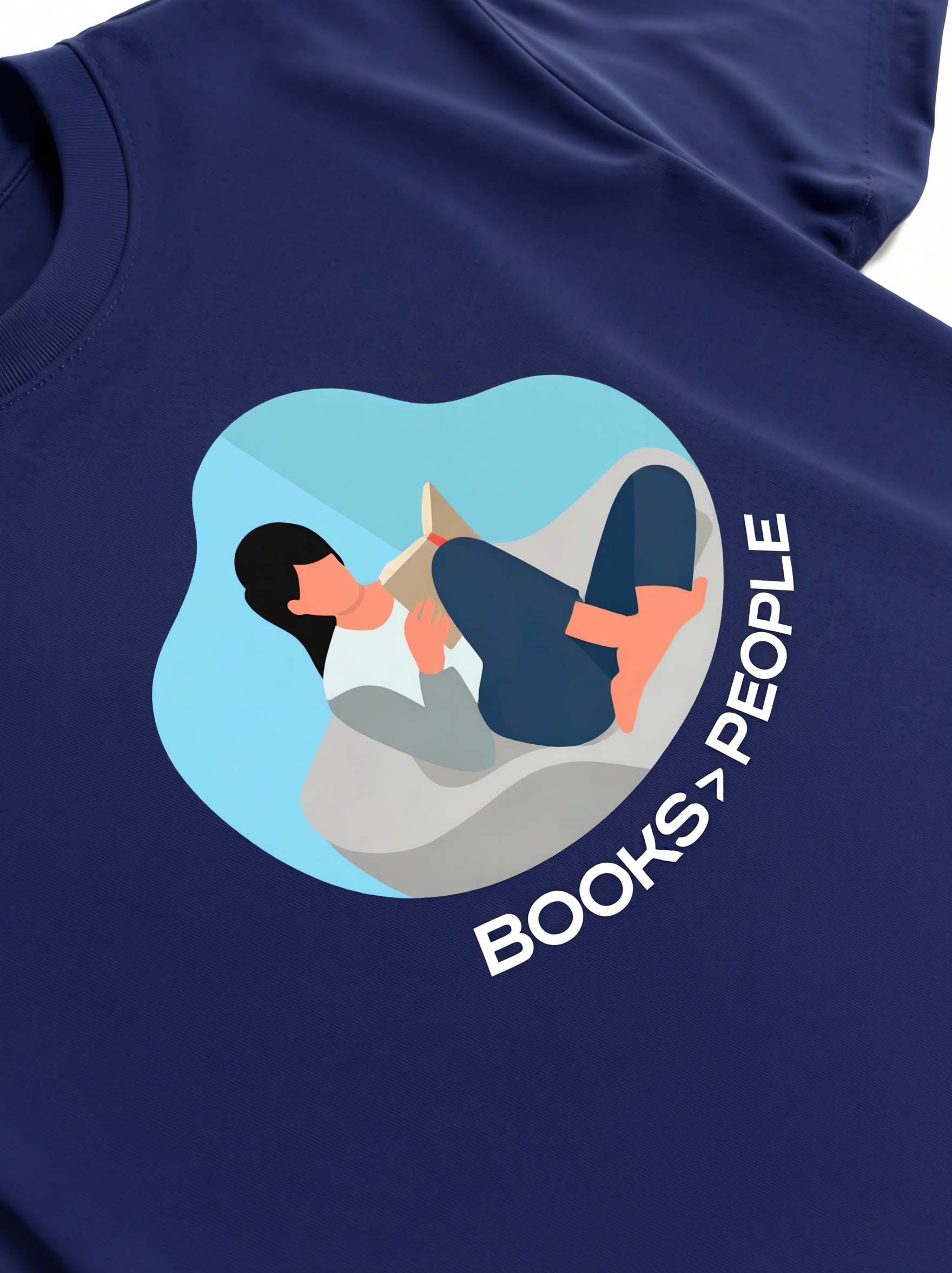 Unisex Oversized Classic T-Shirt Books>People
