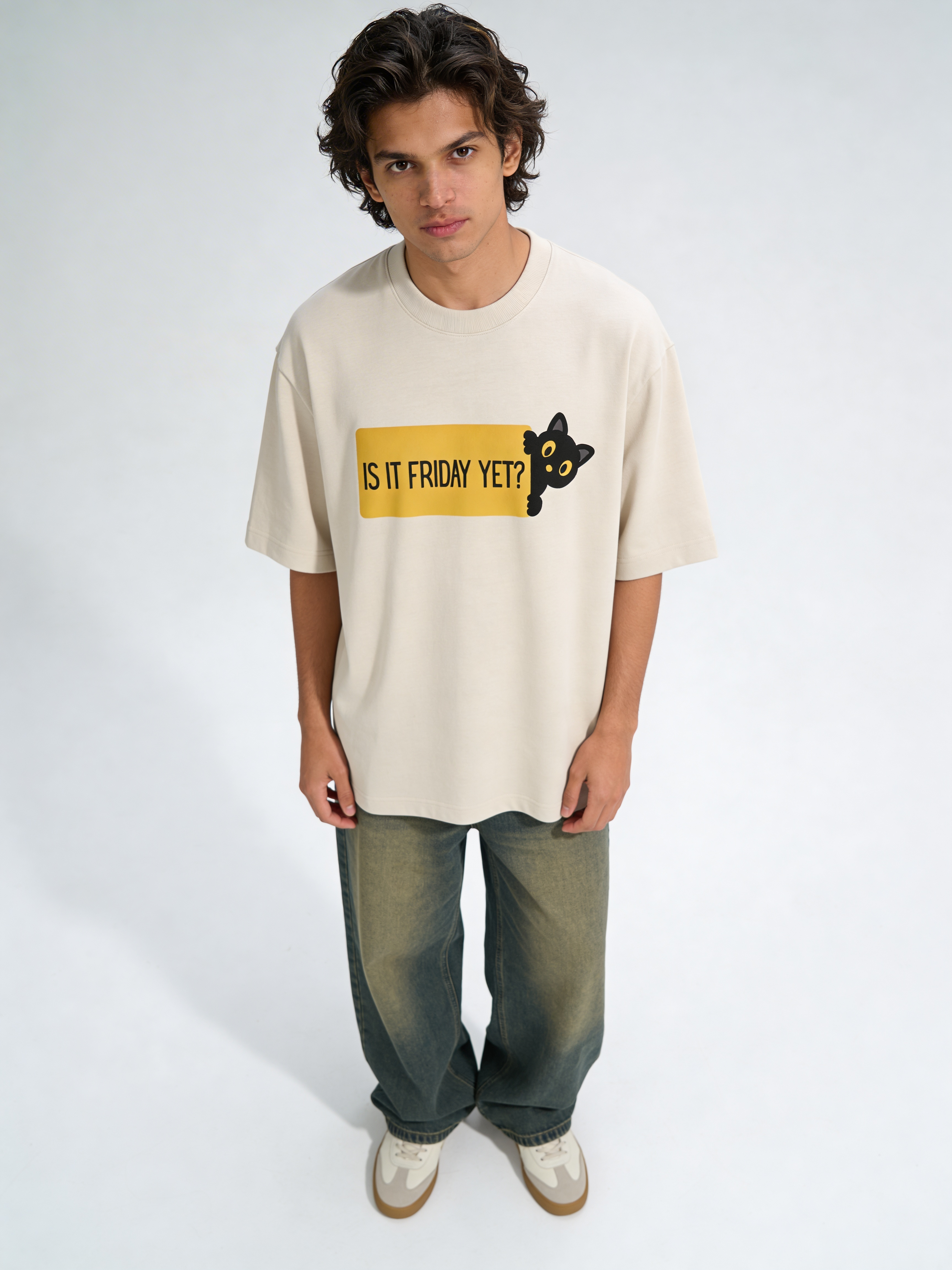Unisex Oversized Classic T-Shirt - Is It Friday Yet?