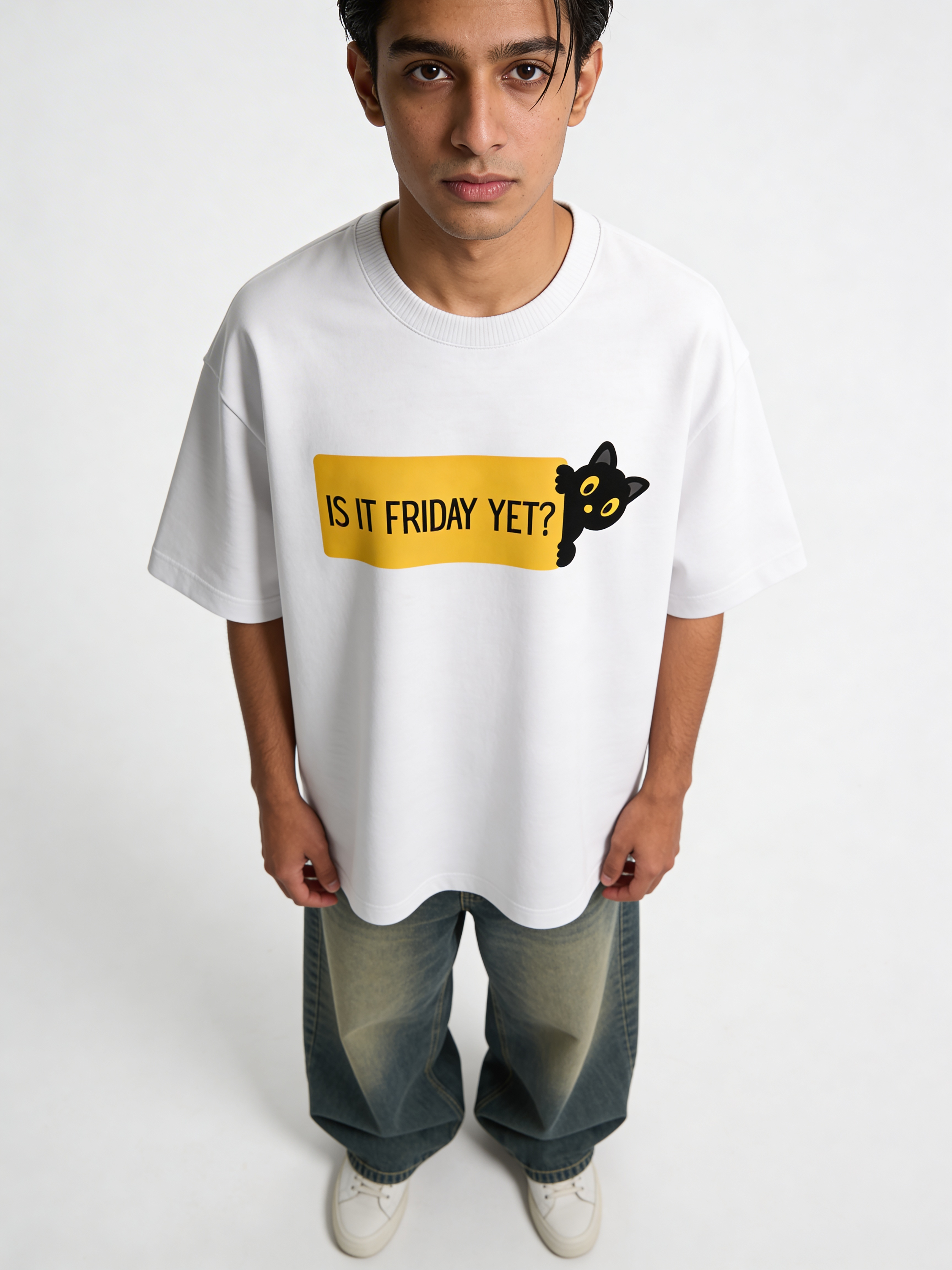 Unisex Oversized Classic T-Shirt - Is It Friday Yet?