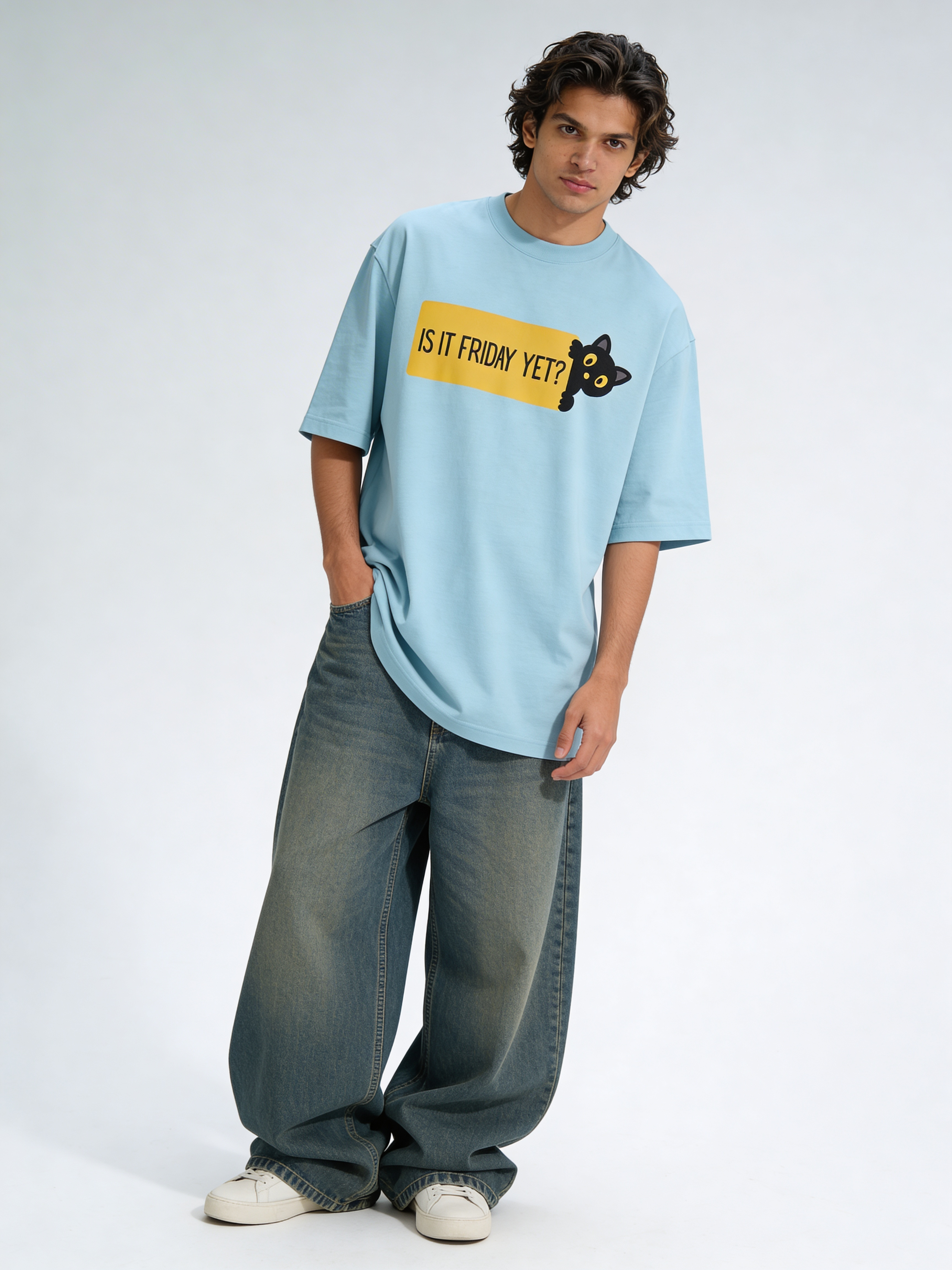 Unisex Oversized Classic T-Shirt - Is It Friday Yet?