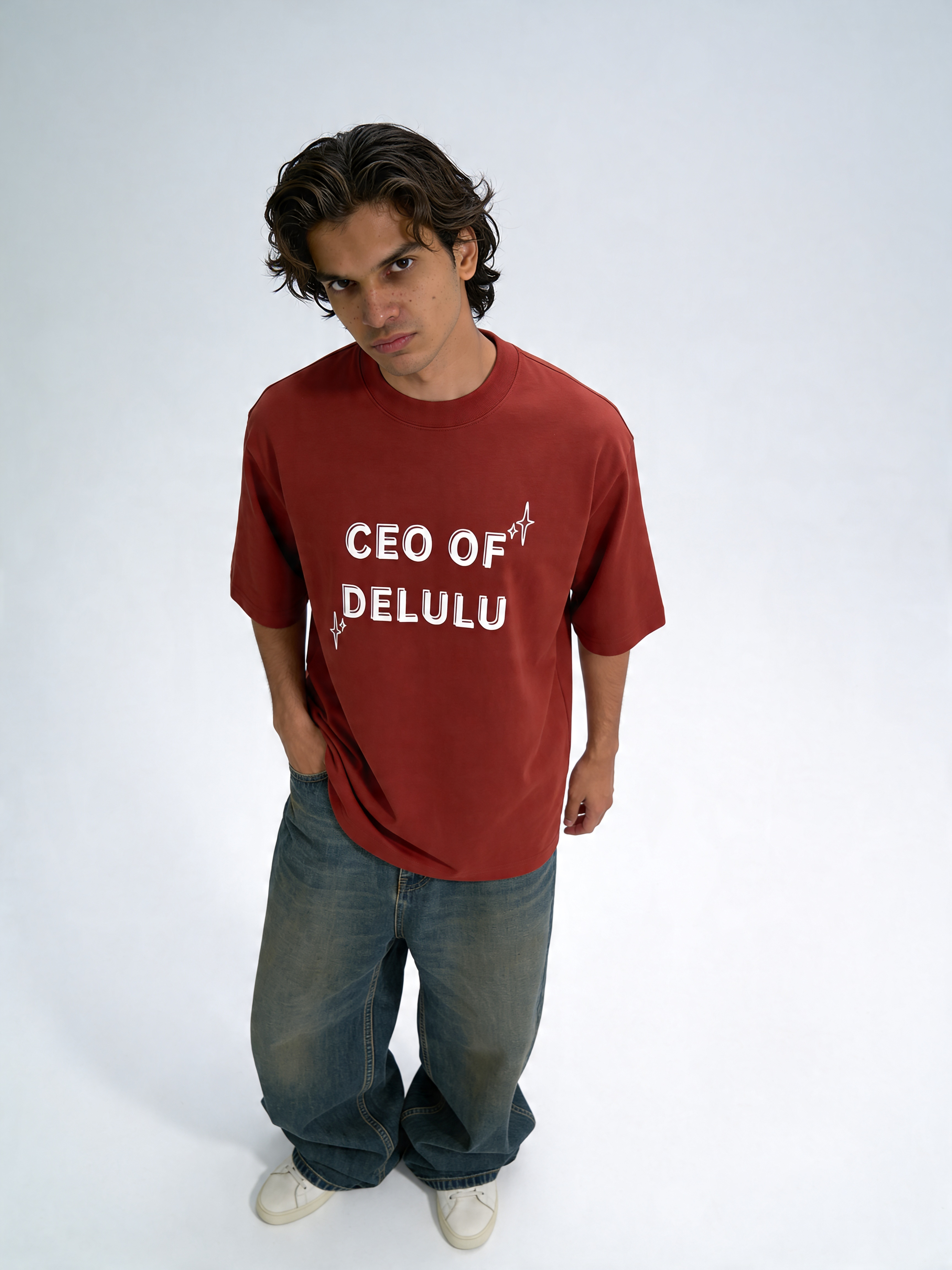 Unisex Oversized Classic T-Shirt - CEO OF DELULU