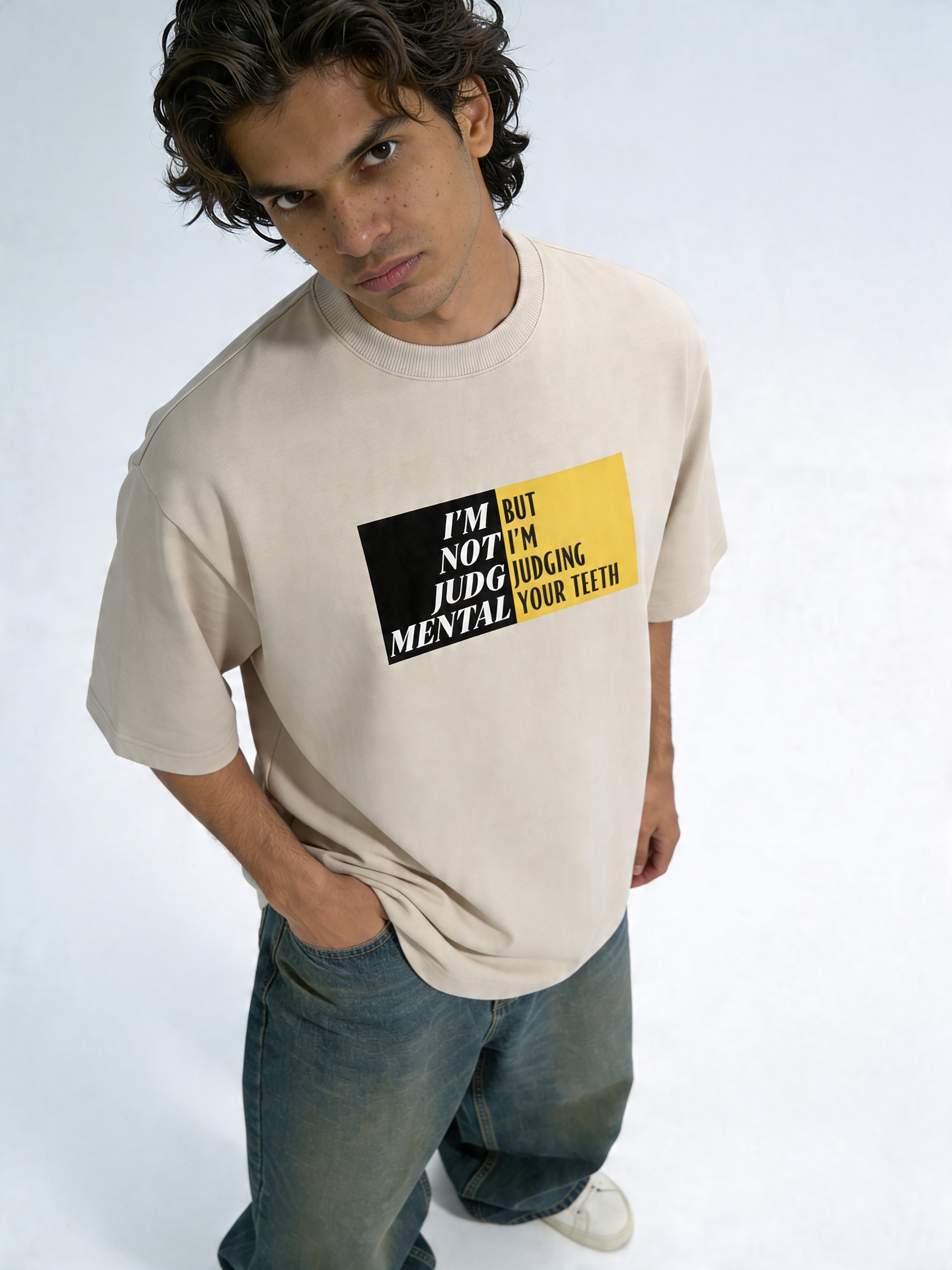 Unisex Oversized Classic T-Shirt - Judgemental Dentist