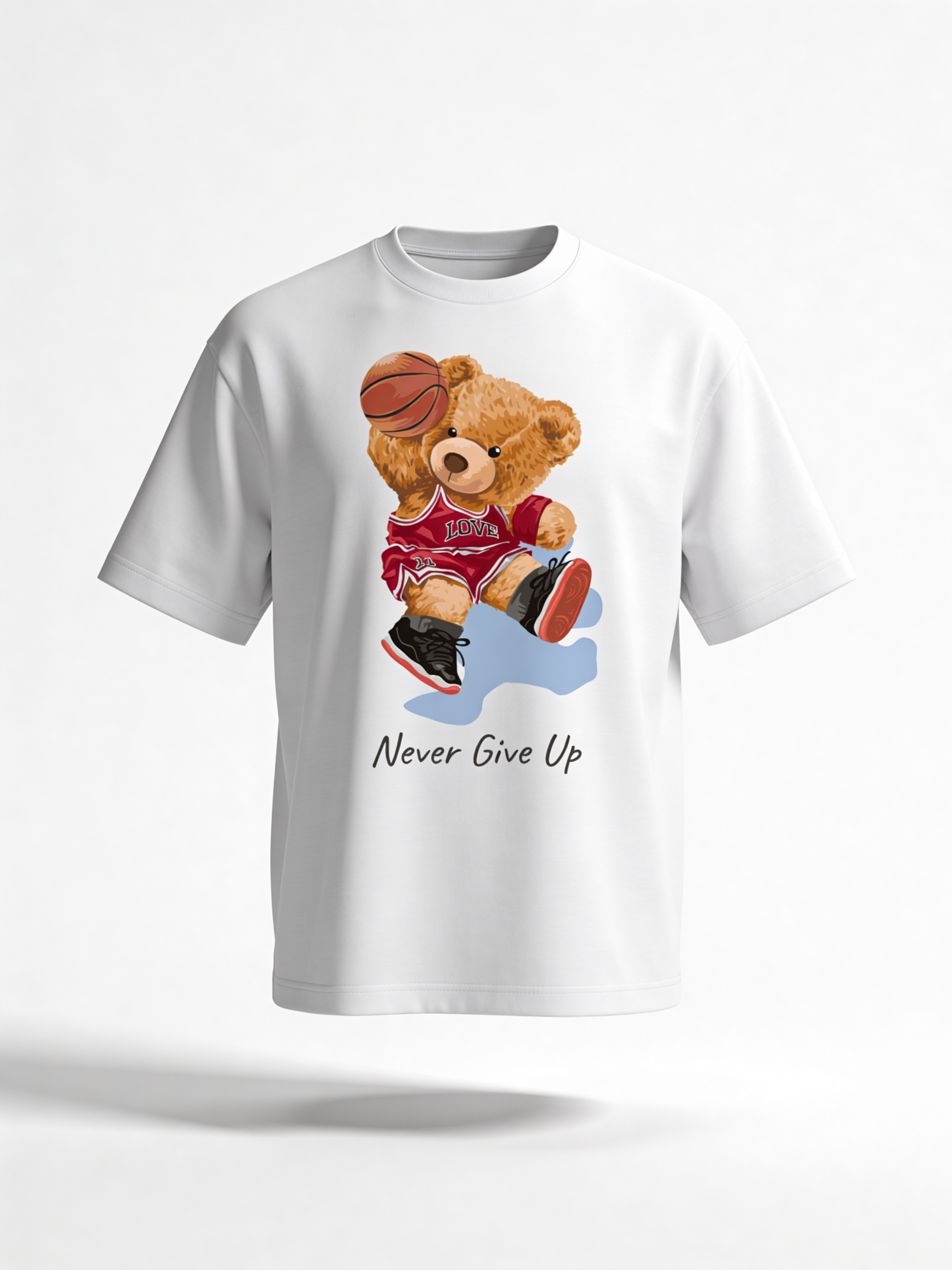 Unisex Oversized Classic T-Shirt - Never Give Up